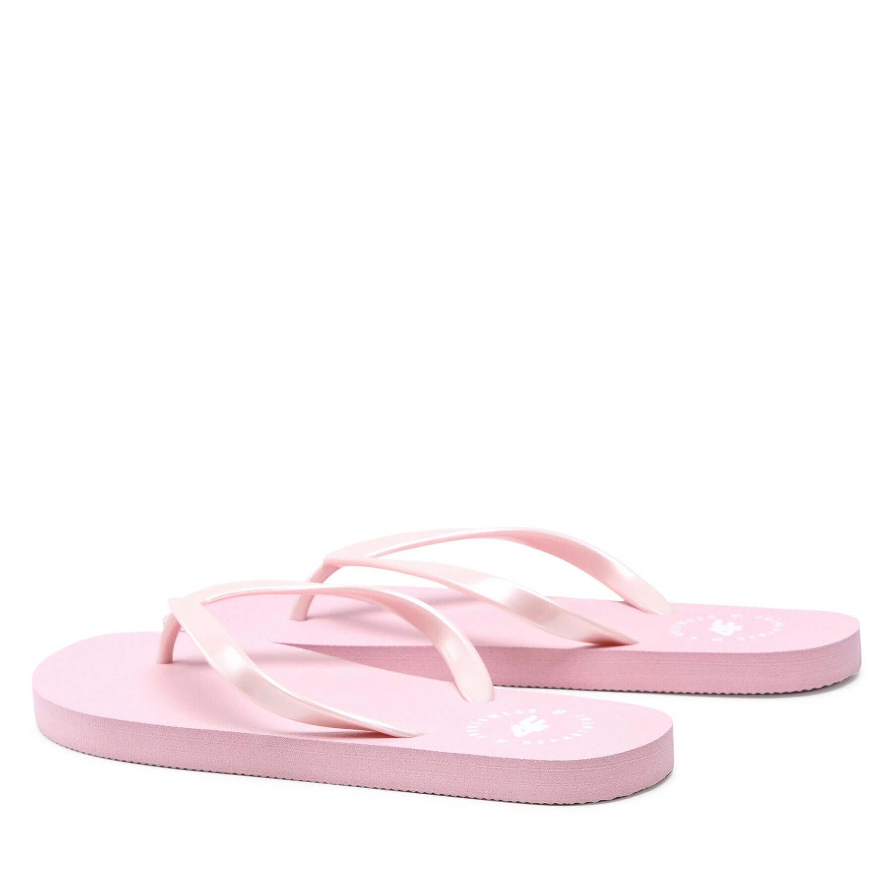 4F Flip flop H4L22-KLD005 Roz - Pled.ro