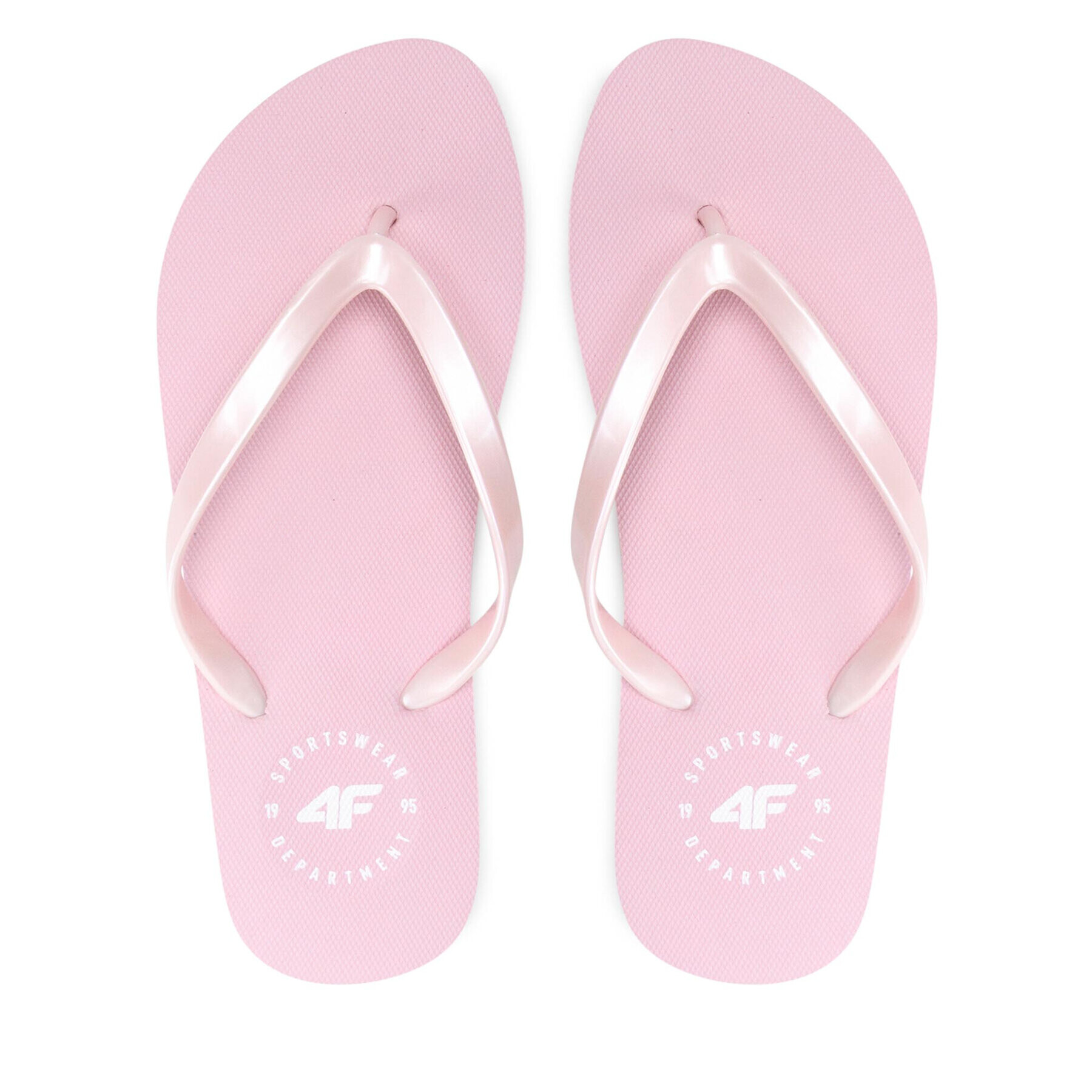 4F Flip flop H4L22-KLD005 Roz - Pled.ro