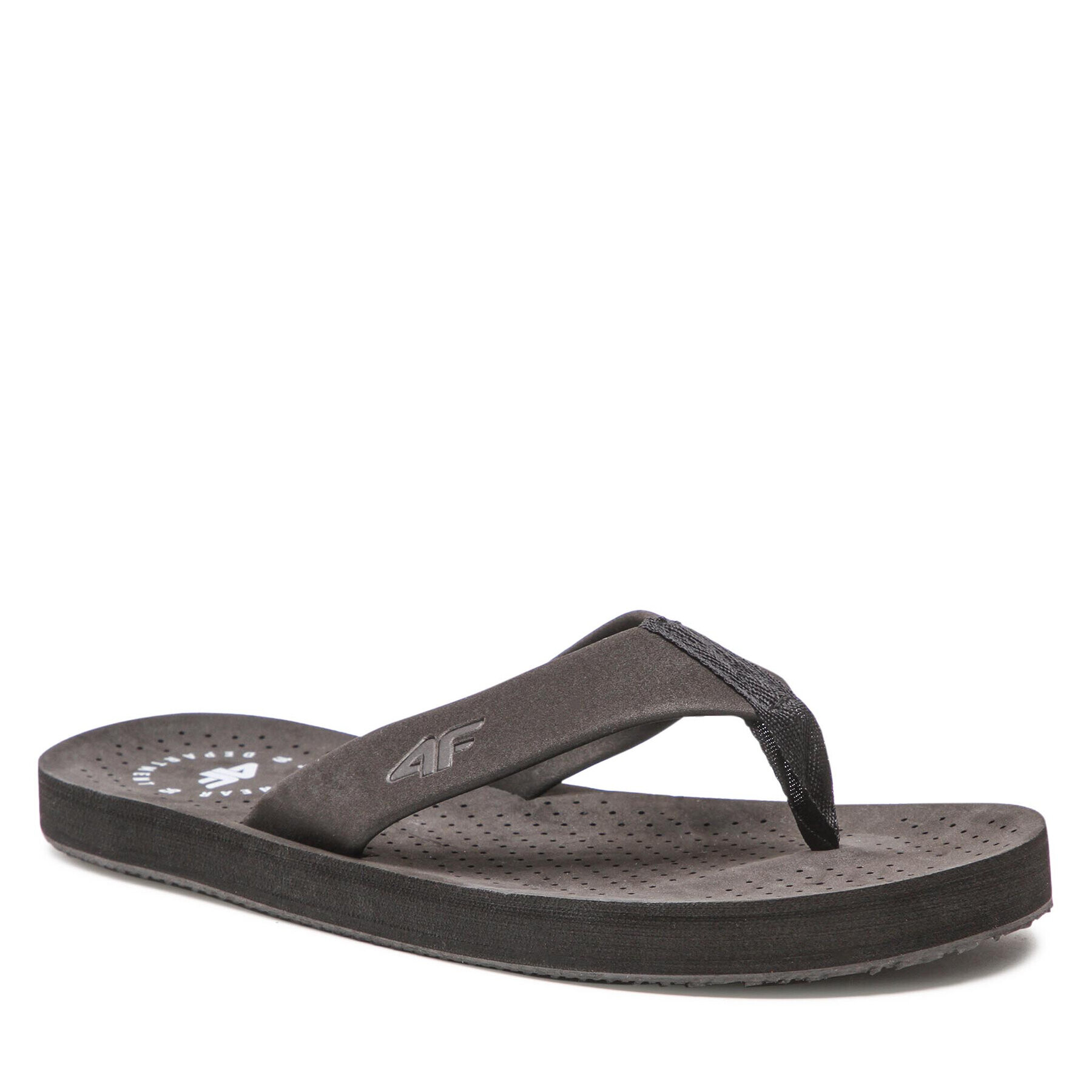 4F Flip flop H4L22-KLM005 Negru - Pled.ro