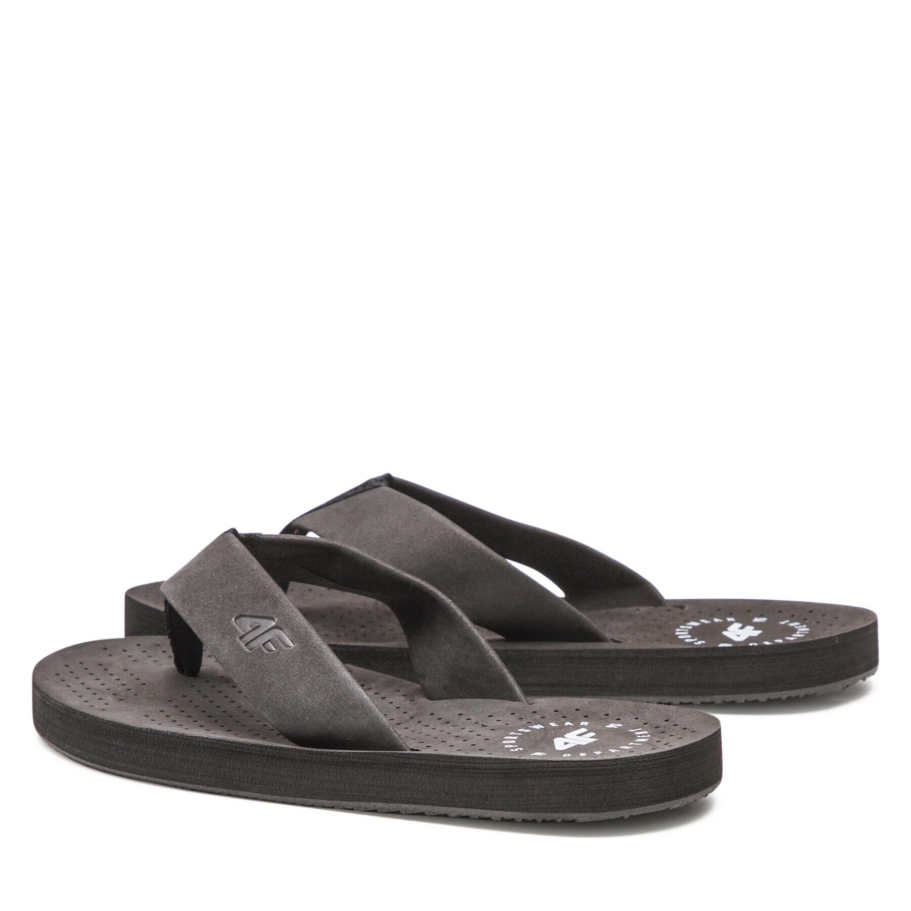 4F Flip flop H4L22-KLM005 Negru - Pled.ro