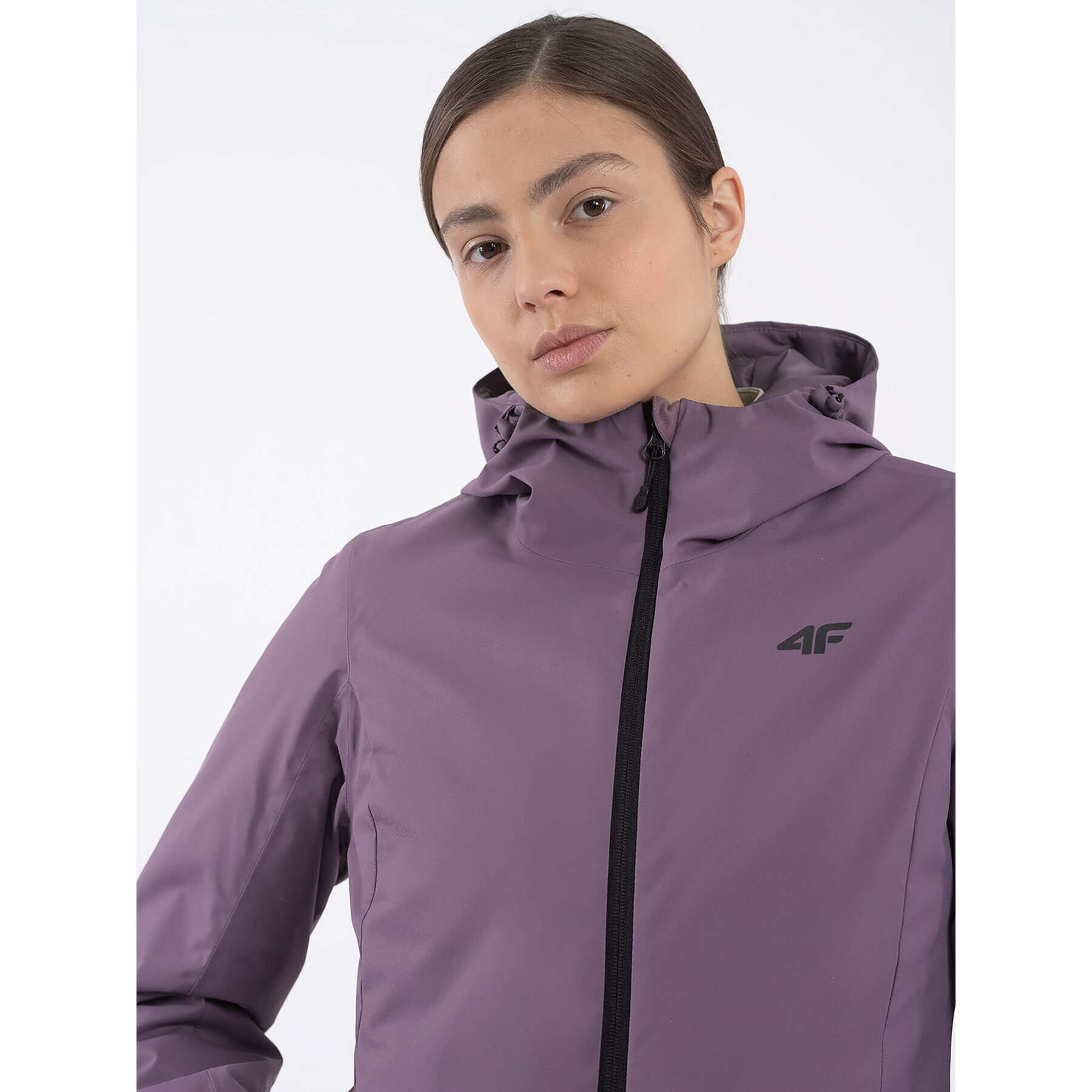 4F Geacă de schi AW23TJACF120 Violet Regular Fit - Pled.ro