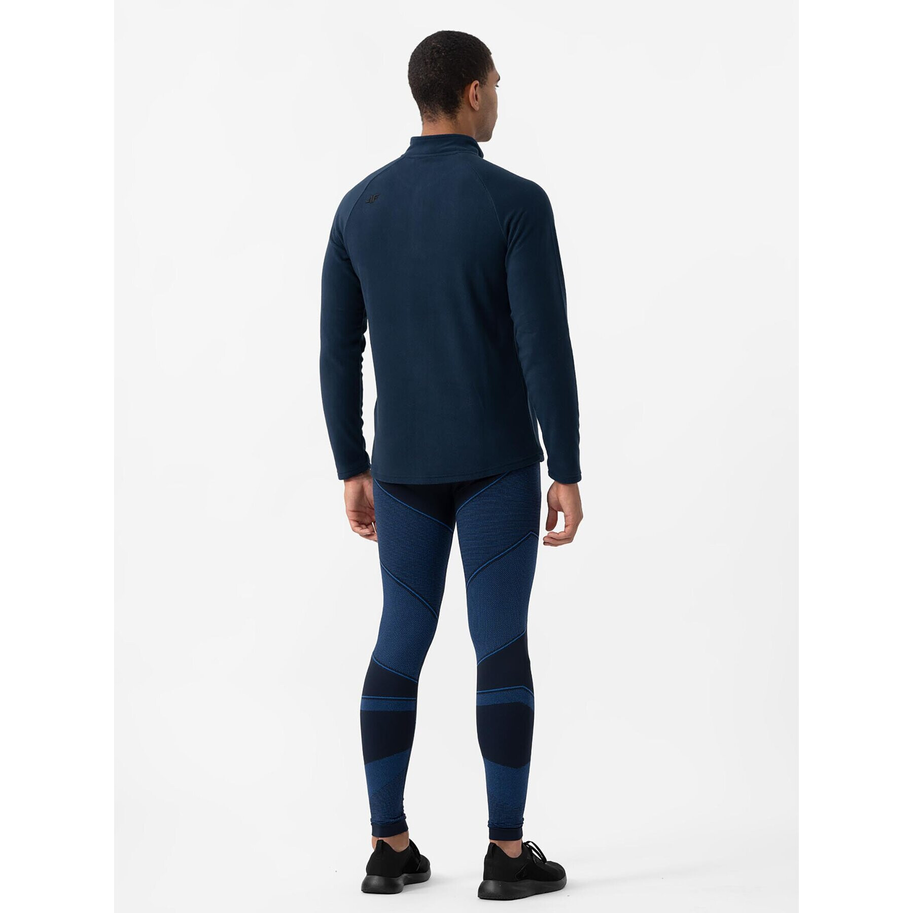 4F Lenjerie de corp termoactivă partea de sus AW23UFLEM034 Bleumarin Slim Fit - Pled.ro