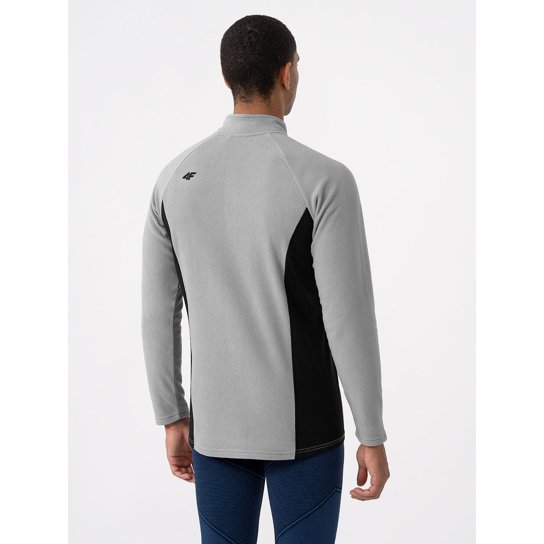 4F Lenjerie de corp termoactivă partea de sus AW23UFLEM035 Gri Slim Fit - Pled.ro