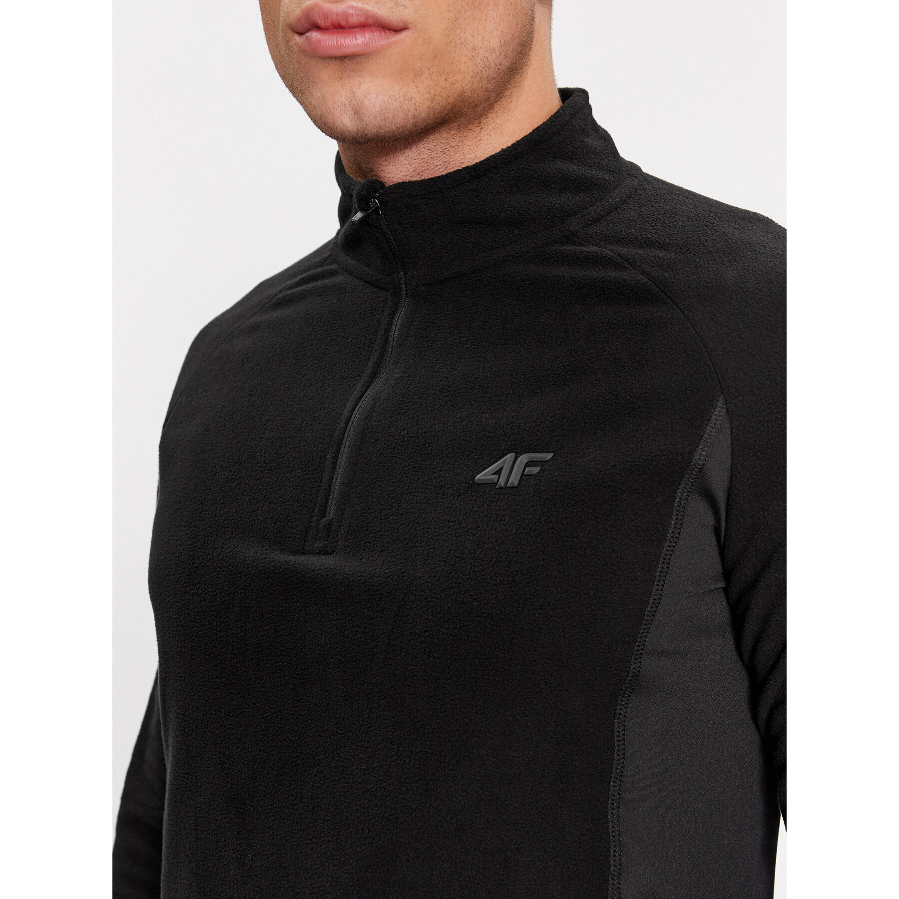 4F Lenjerie de corp termoactivă partea de sus AW23UFLEM035 Negru Slim Fit - Pled.ro