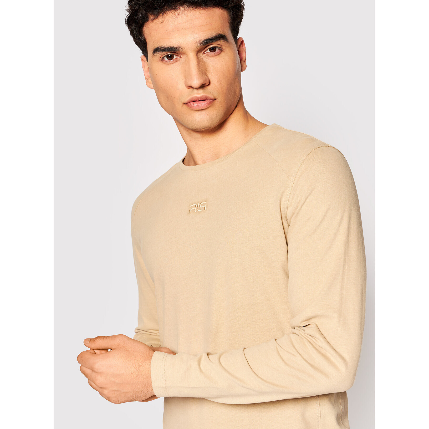 4F Longsleeve R4L21-TSML901 Bej Regular Fit - Pled.ro