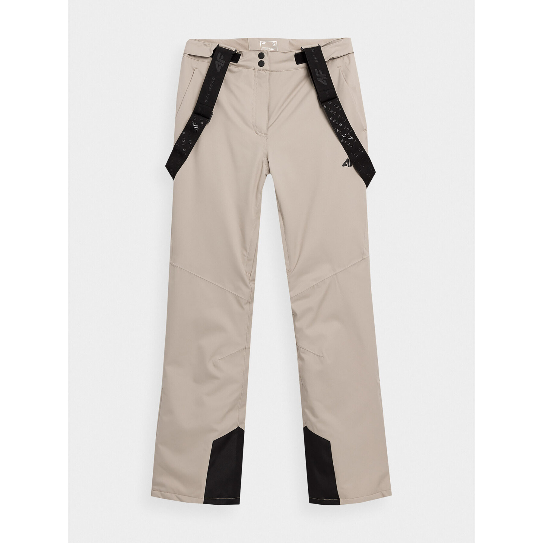 4F Pantaloni de schi AW23TFTRF400 Maro Regular Fit - Pled.ro