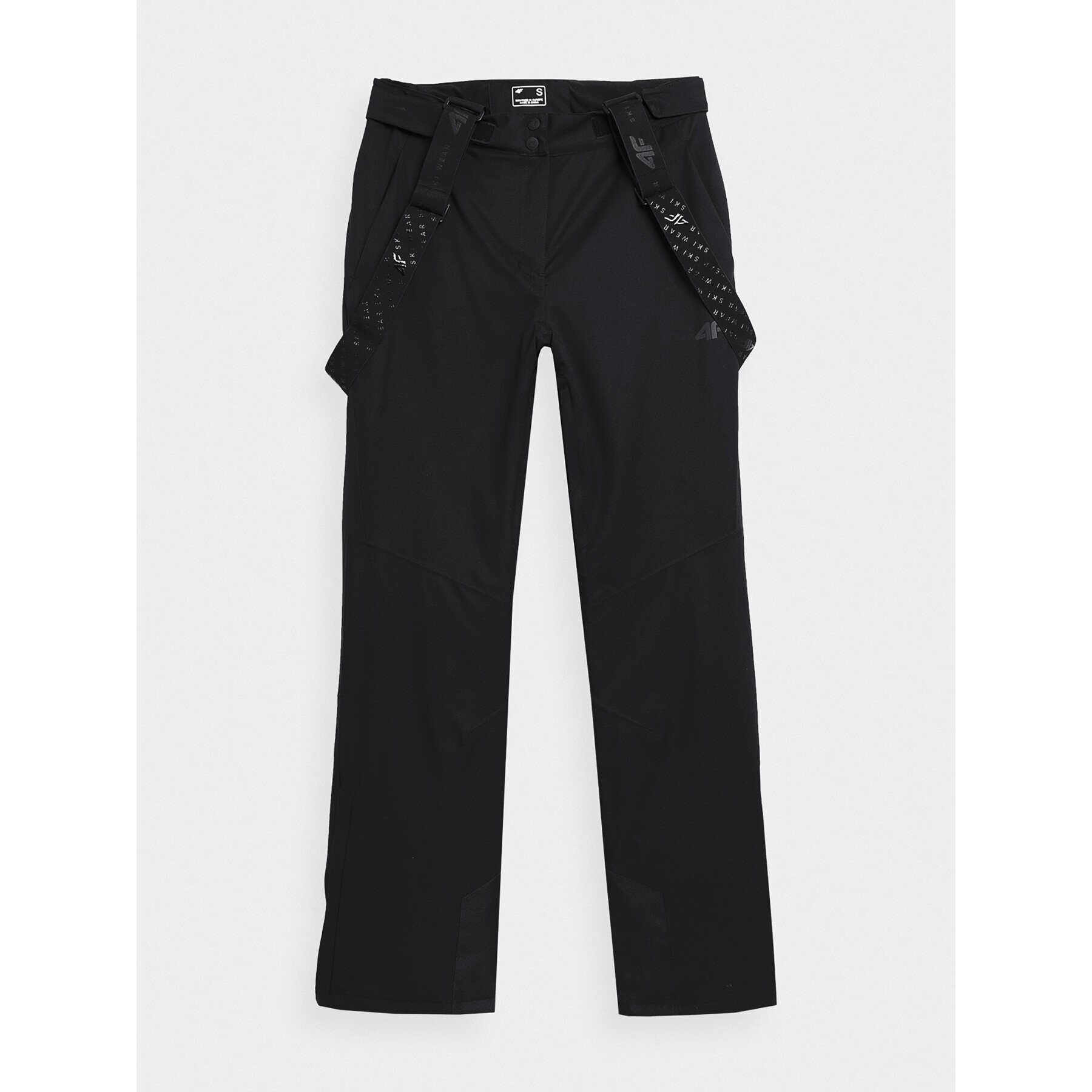 4F Pantaloni de schi AW23TFTRF400 Negru Regular Fit - Pled.ro