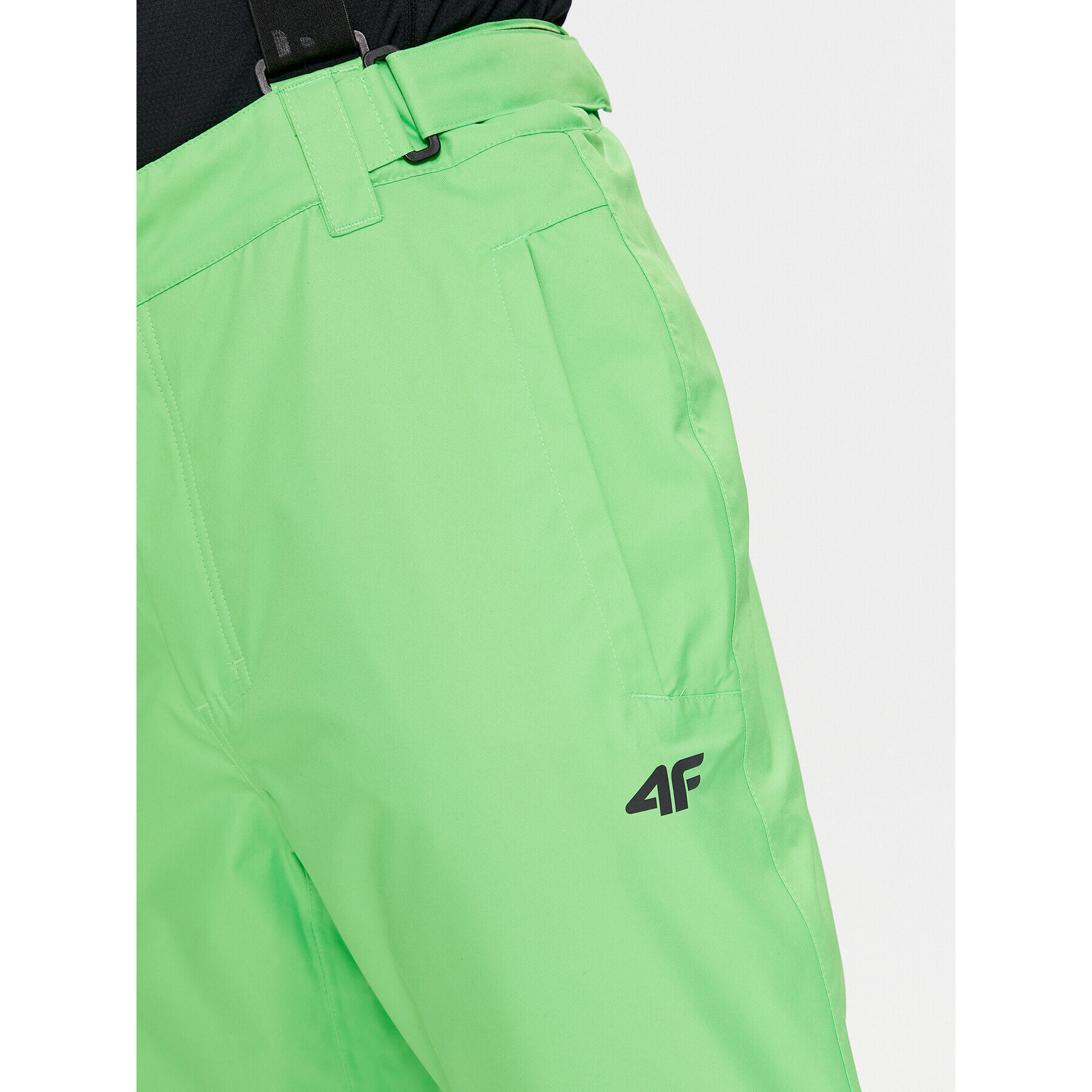 4F Pantaloni de schi AW23TFTRM361 Verde Regular Fit - Pled.ro