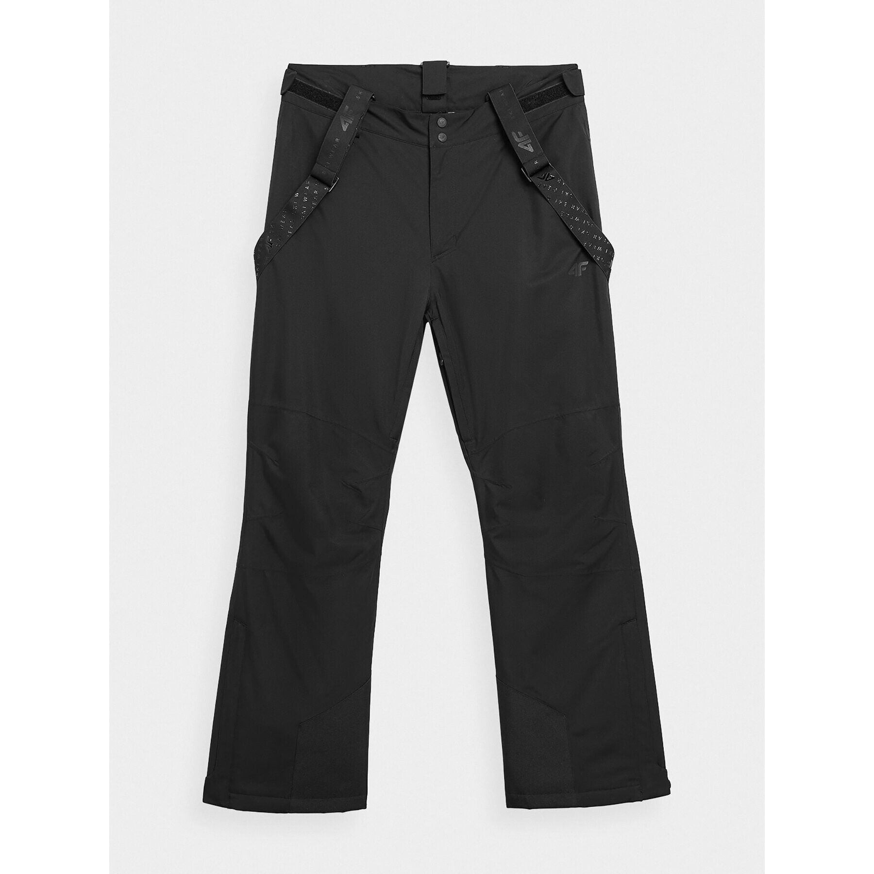 4F Pantaloni de schi AW23TFTRM402 Negru Regular Fit - Pled.ro