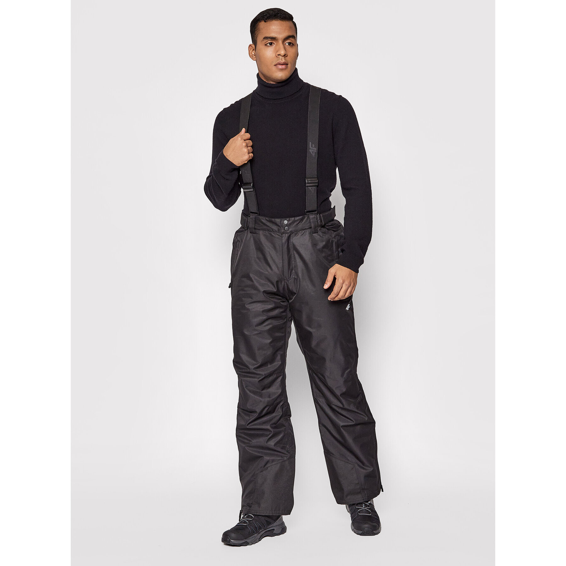 4F Pantaloni de schi H4Z21-SPMN001 Negru Regular Fit - Pled.ro