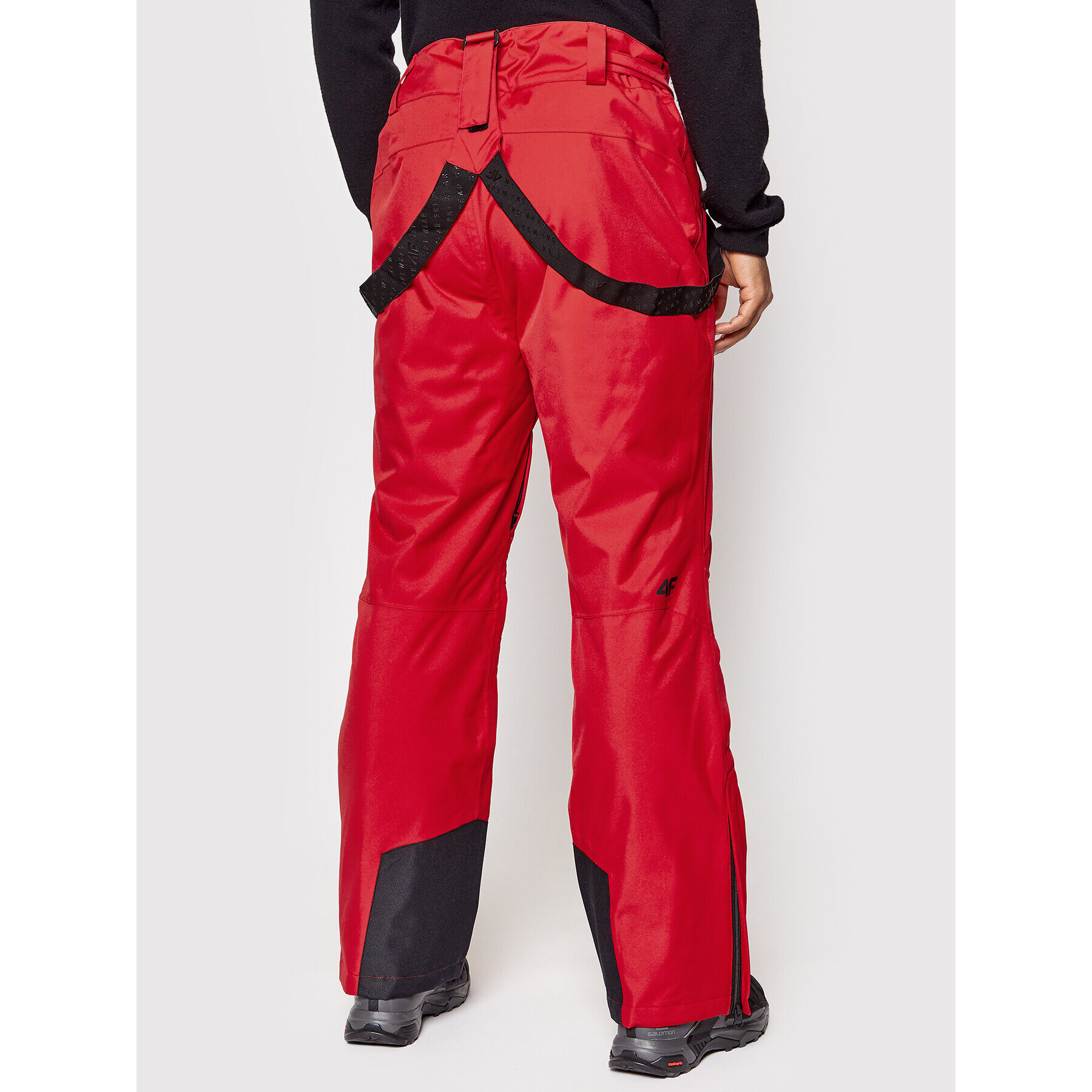 4F Pantaloni de schi H4Z21-SPMN003 Roșu Regular Fit - Pled.ro