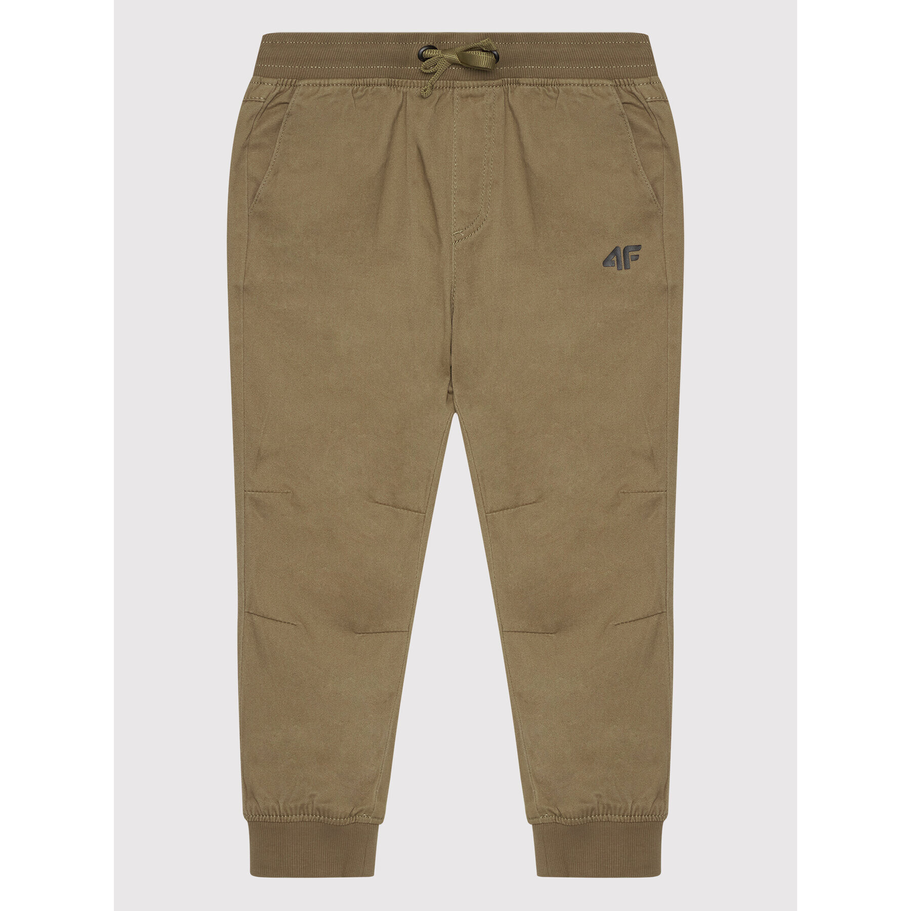 4F Pantaloni din material HJL22-JSPMC001 Maro Regular Fit - Pled.ro