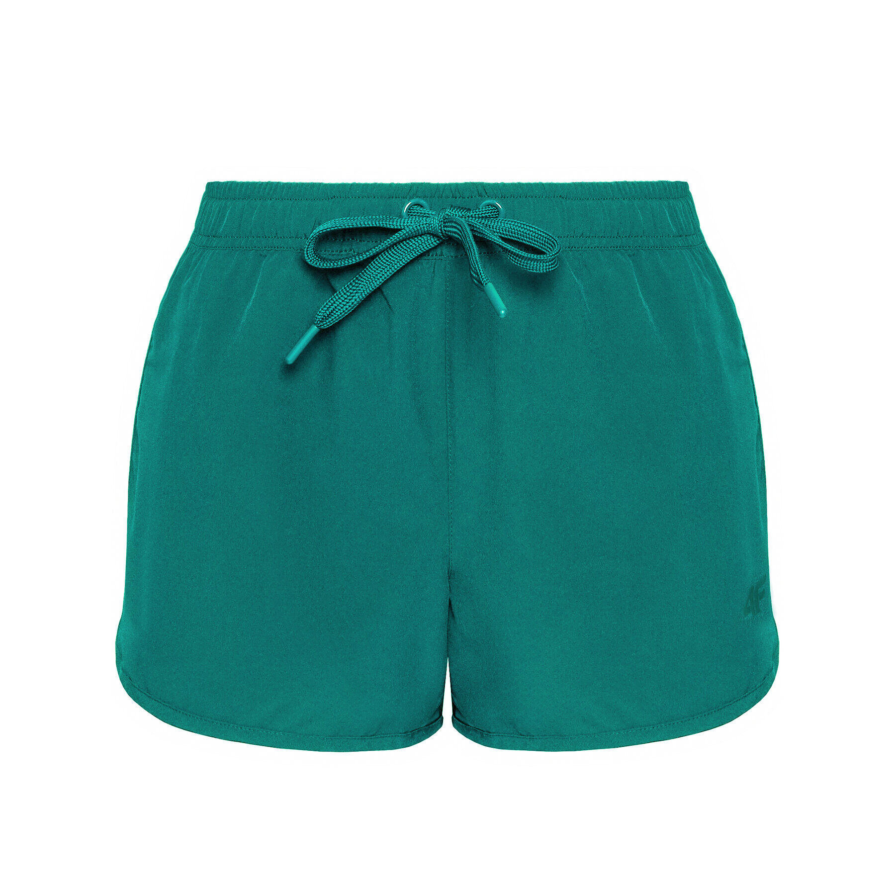 4F Pantaloni scurți de plajă H4L21-SKDT001 Verde Regular Fit - Pled.ro