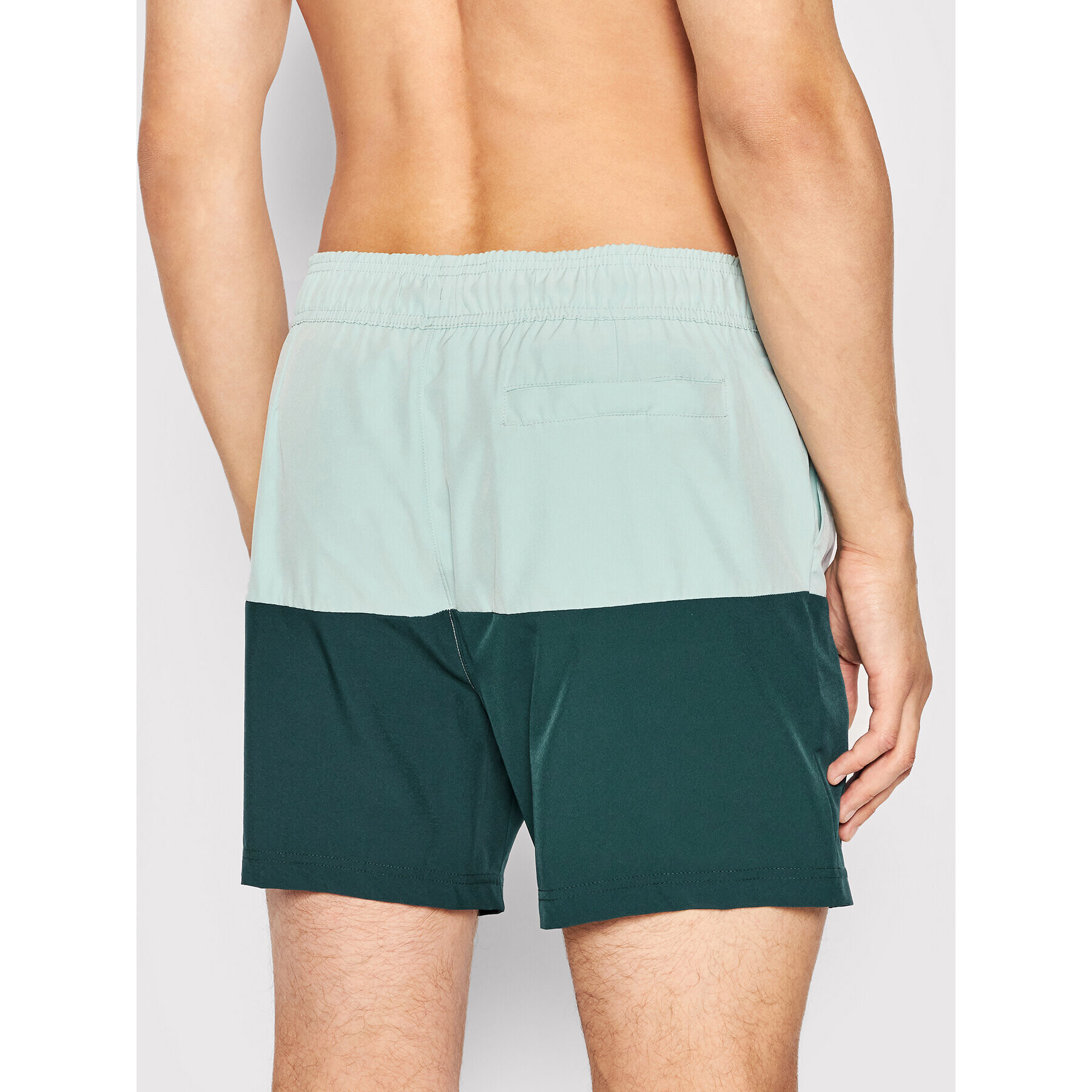 4F Pantaloni scurți pentru înot H4L22-SKMT002 Verde Regular Fit - Pled.ro