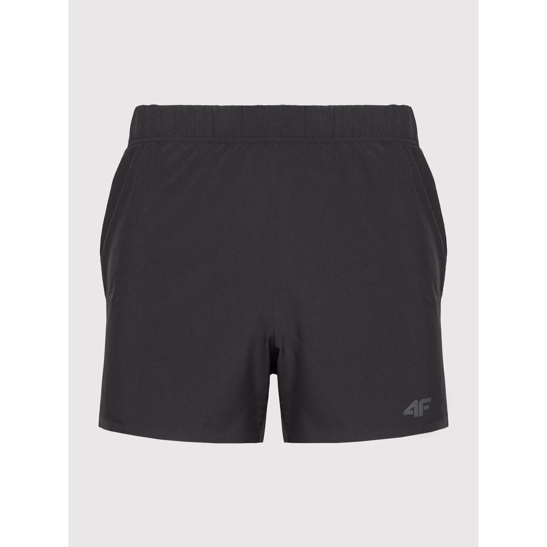 4F Pantaloni scurți sport H4L22-SKMF011 Negru Regular Fit - Pled.ro