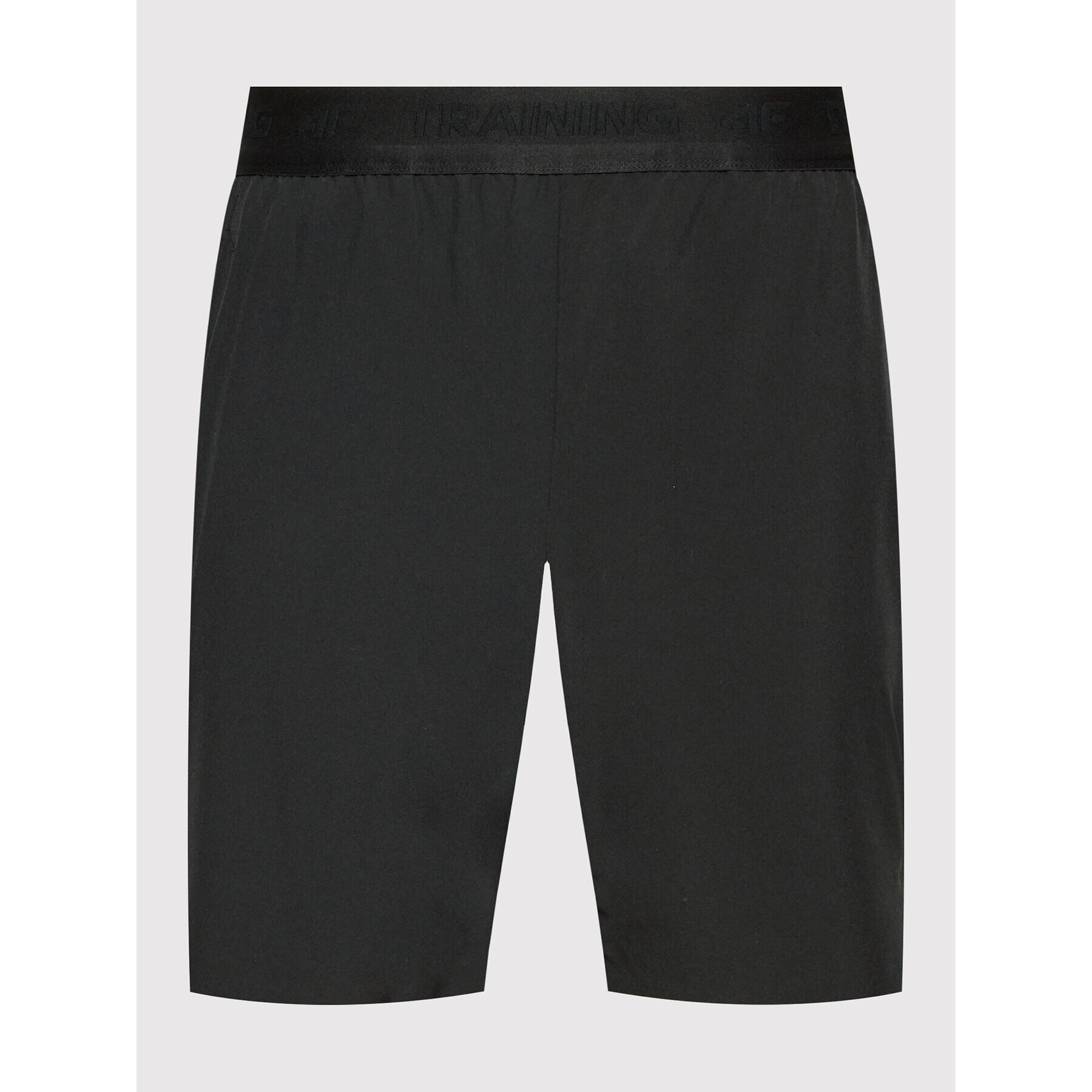 4F Pantaloni scurți sport H4L22-SKMF015 Negru Regular Fit - Pled.ro