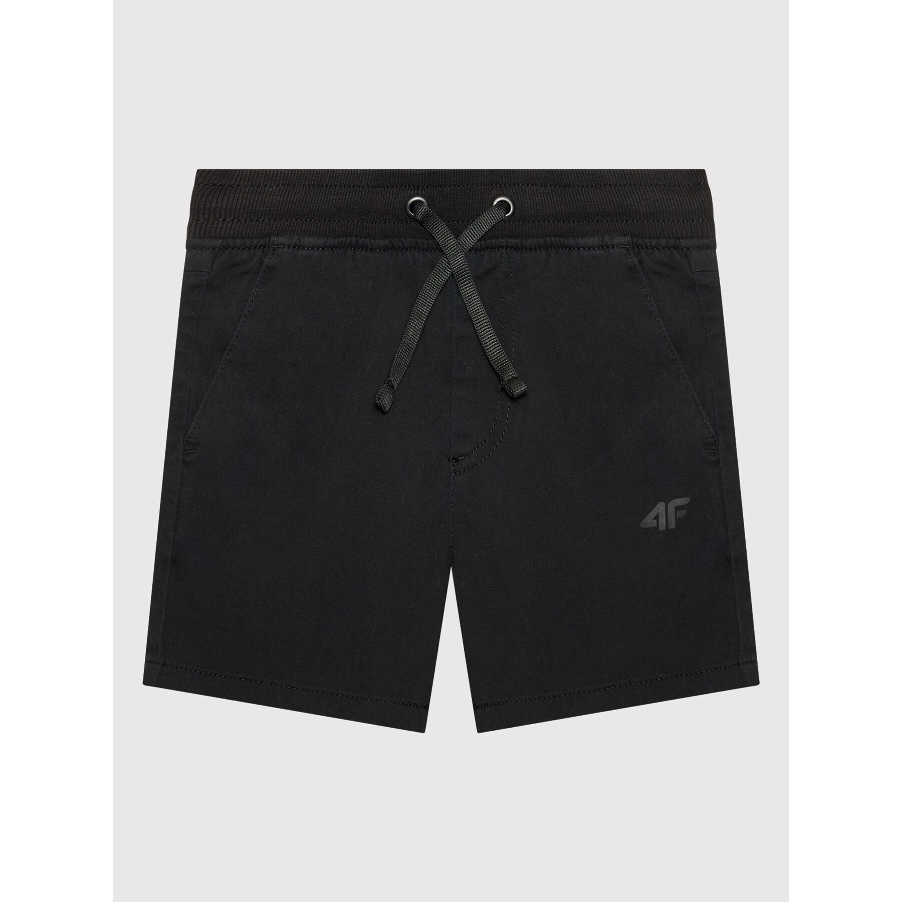 4F Pantaloni scurți sport HJL22-JSKMC001 Negru Regular Fit - Pled.ro