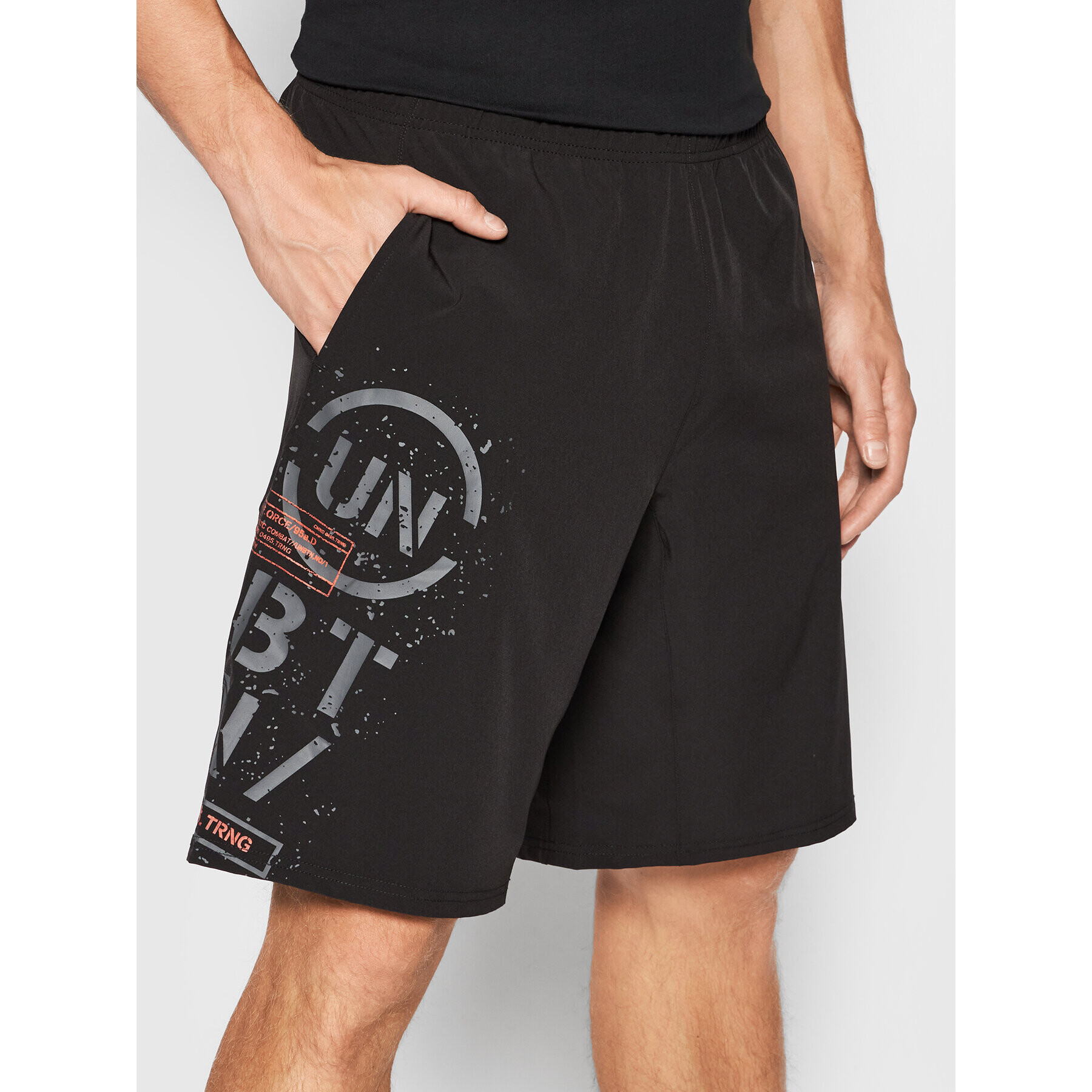 4F Pantaloni scurți sport D4Z20-SKMF203 Negru Regular Fit - Pled.ro