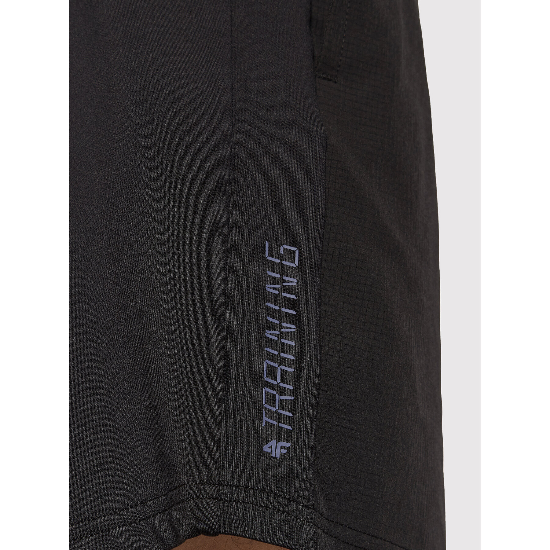 4F Pantaloni scurți sport H4Z21-SKMF011 Negru Regular Fit - Pled.ro