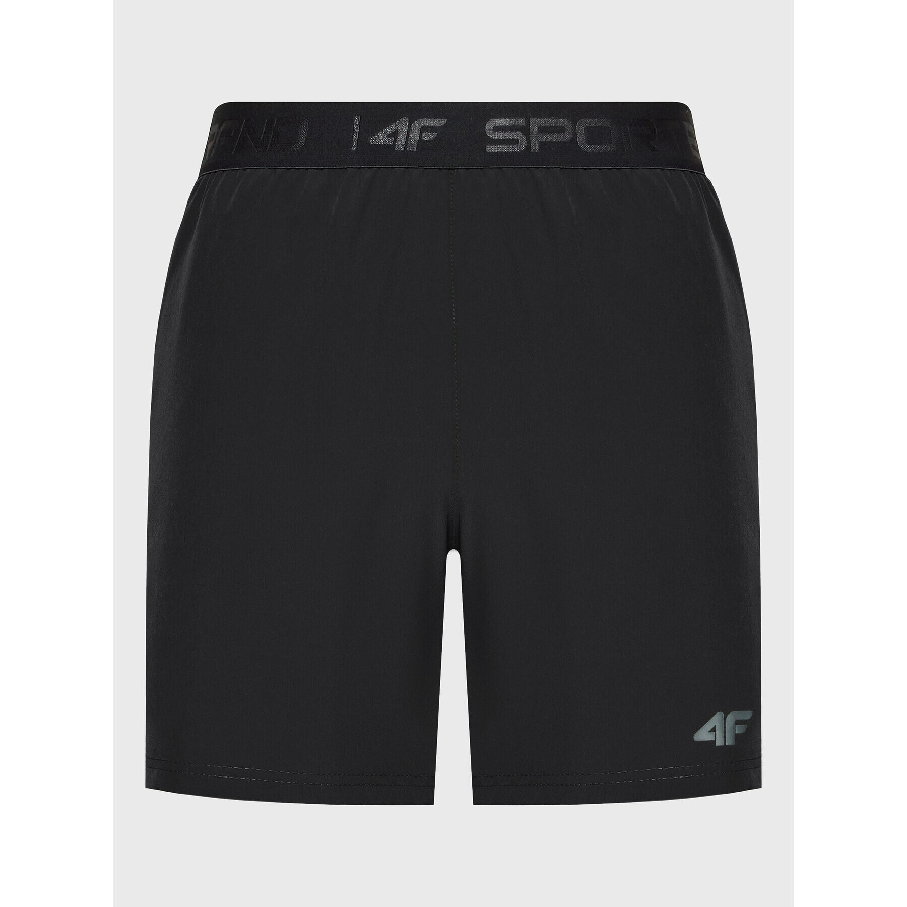 4F Pantaloni scurți sport H4Z22-SKMF011 Negru Regular Fit - Pled.ro