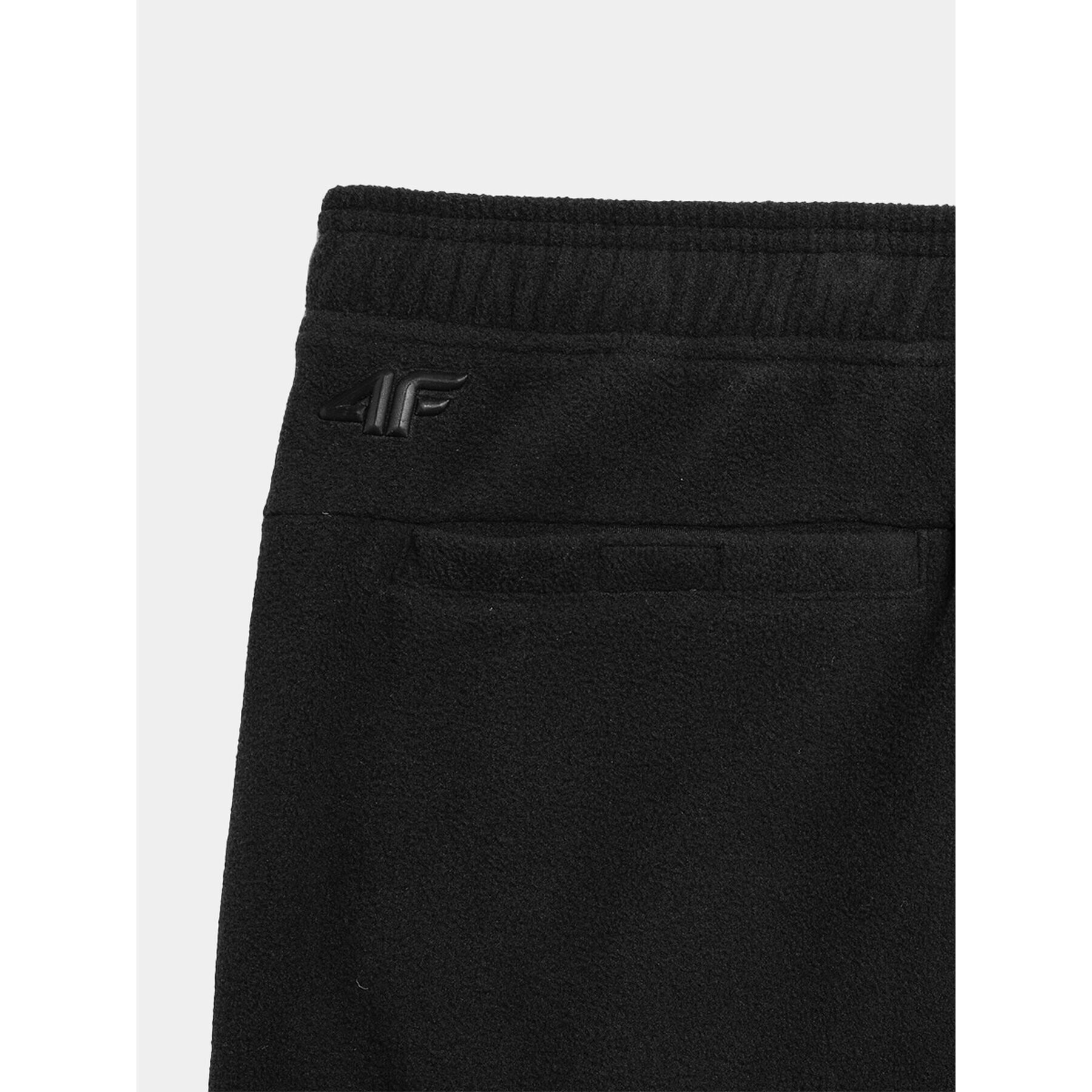 4F Pantaloni trening AW23TTROM470 Negru Regular Fit - Pled.ro