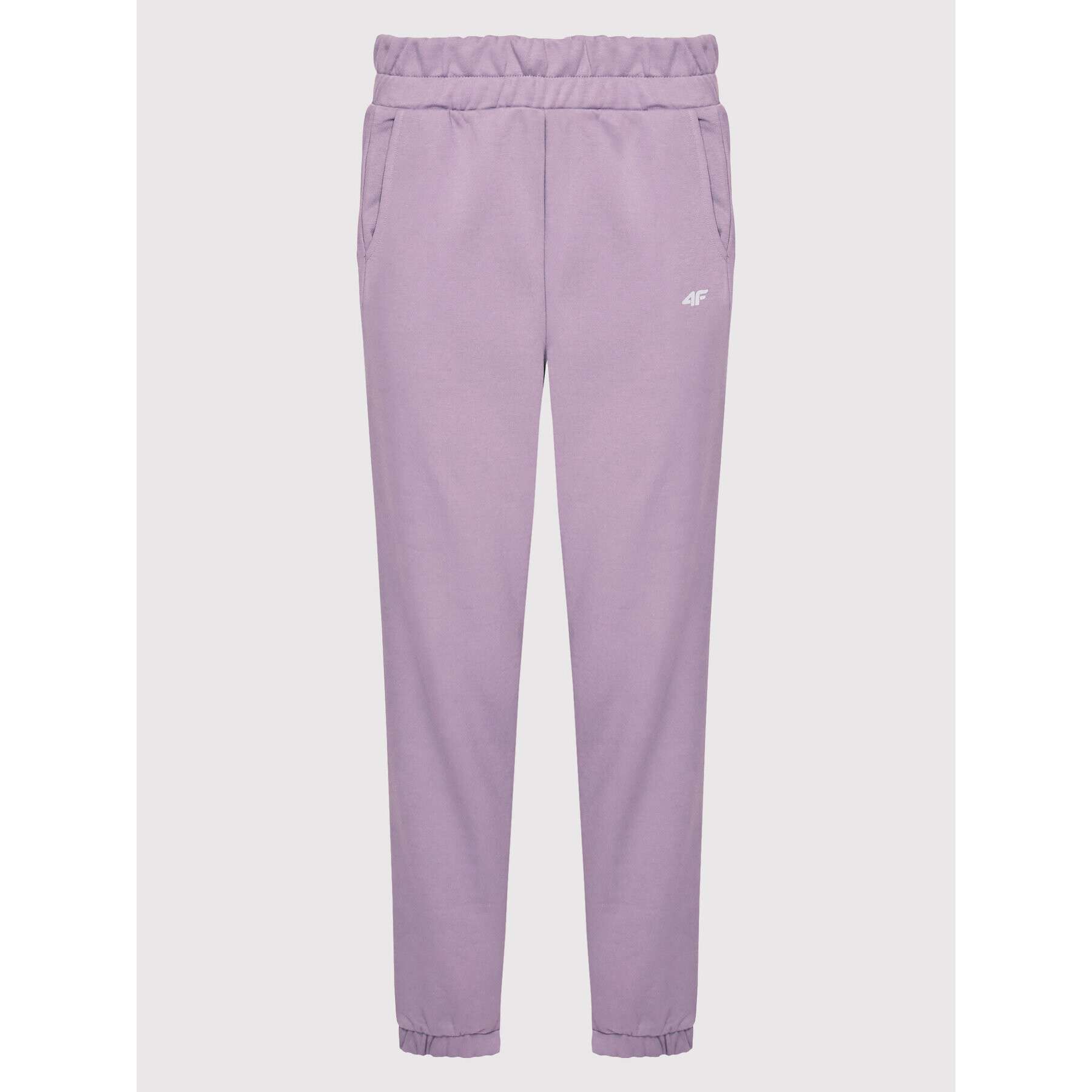 4F Pantaloni trening H4L22-SPDD013 Violet Regular Fit - Pled.ro