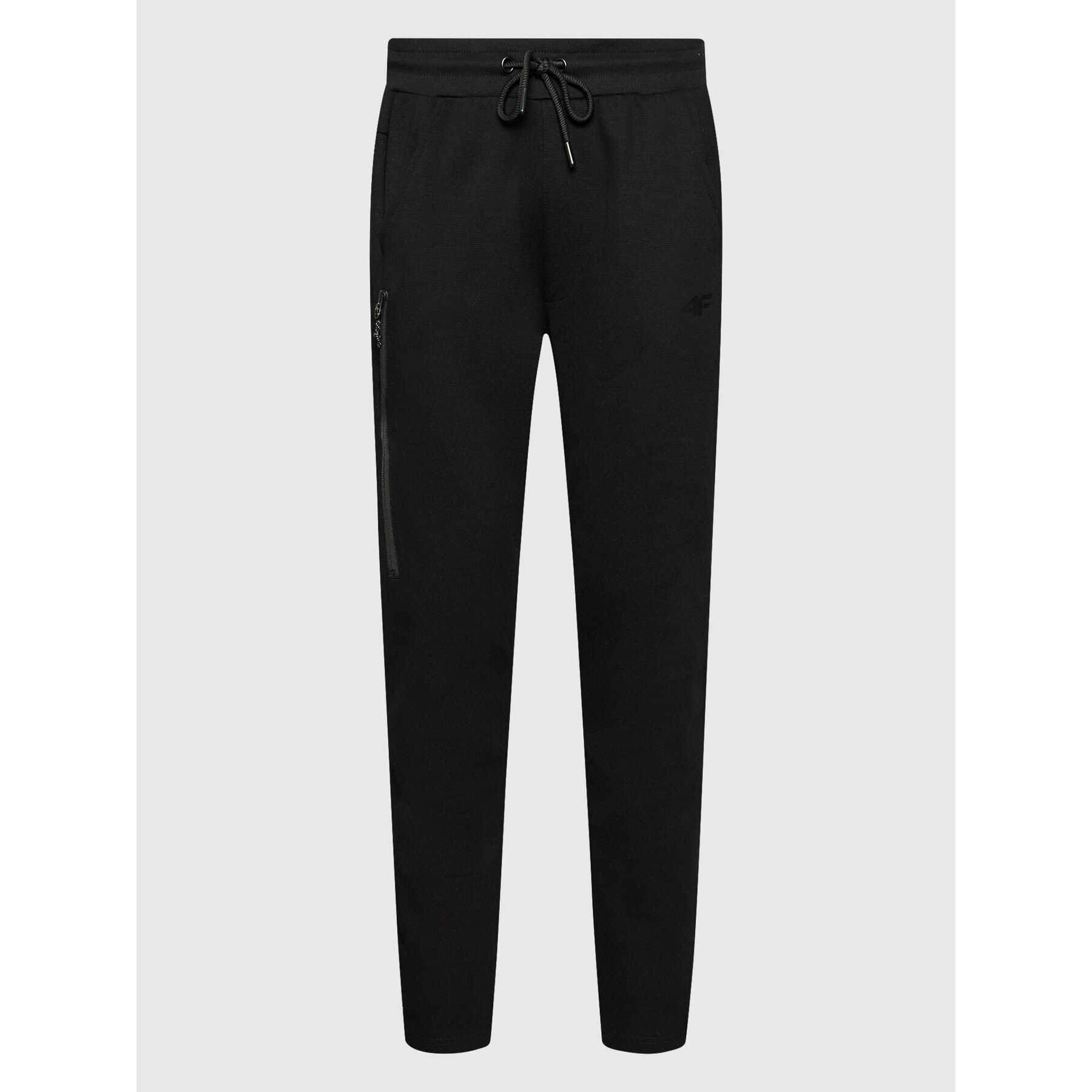 4F Pantaloni trening H4Z21-SPMD010 Negru Regular Fit - Pled.ro