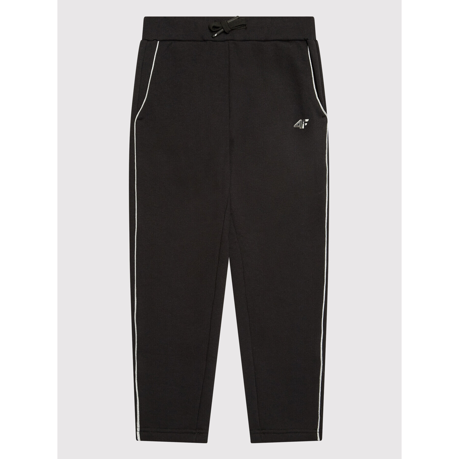 4F Pantaloni trening HJZ21-JSPDD002 Negru Regular Fit - Pled.ro