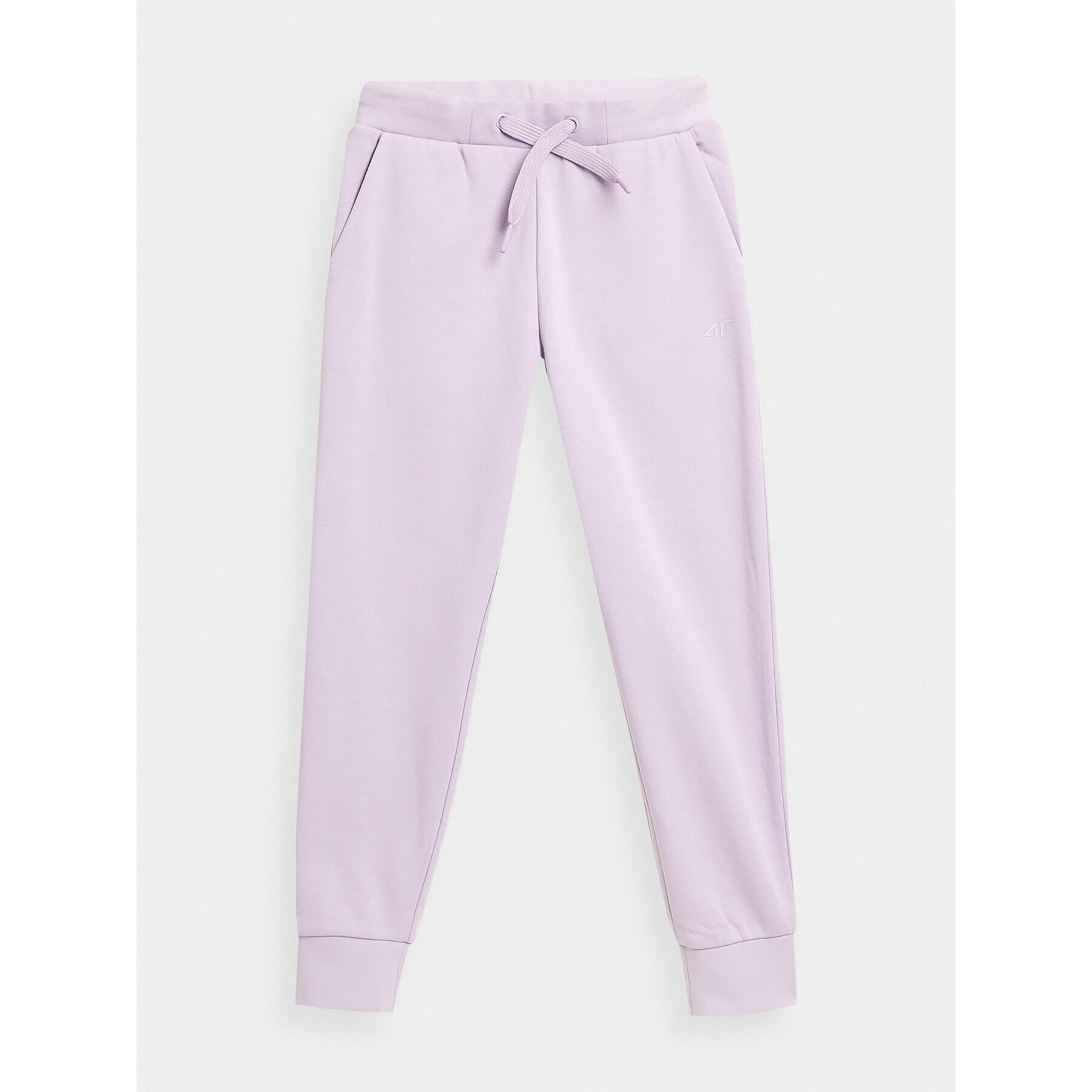 4F Pantaloni trening JAW23TTROF515 Violet Regular Fit - Pled.ro