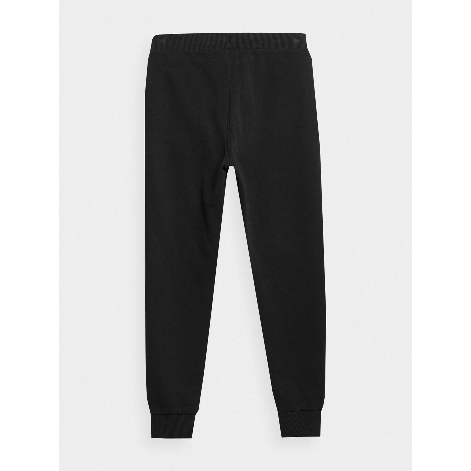 4F Pantaloni trening JAW23TTROM411 Negru Regular Fit - Pled.ro