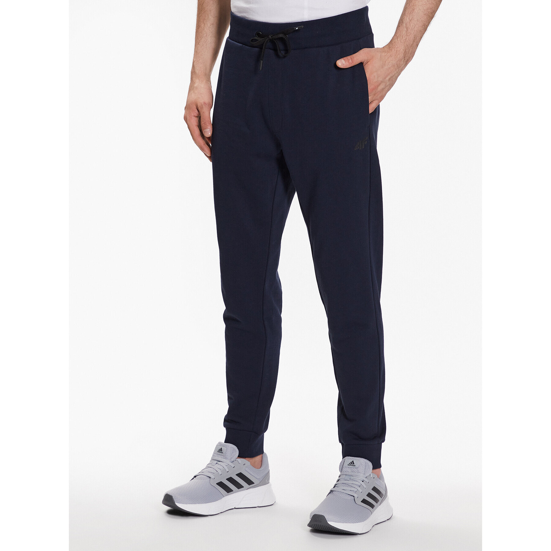 4F Pantaloni trening SS23TTROM223 Bleumarin Regular Fit - Pled.ro