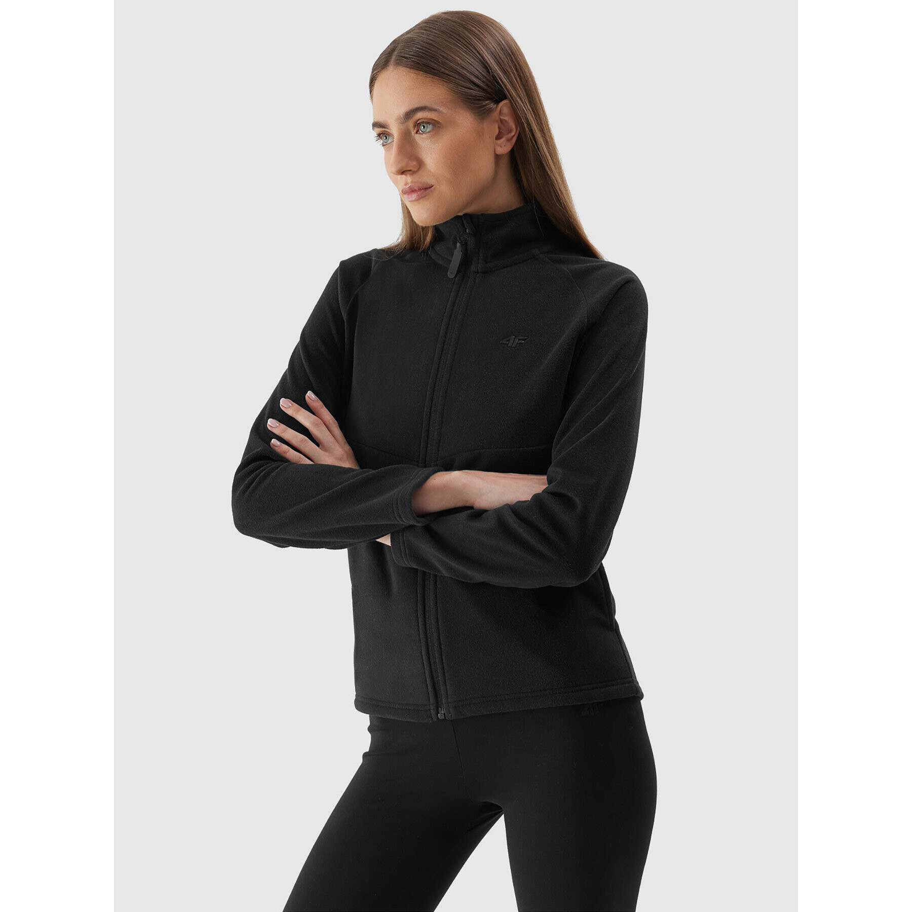 4F Polar AW23TFLEF146 Negru Regular Fit - Pled.ro