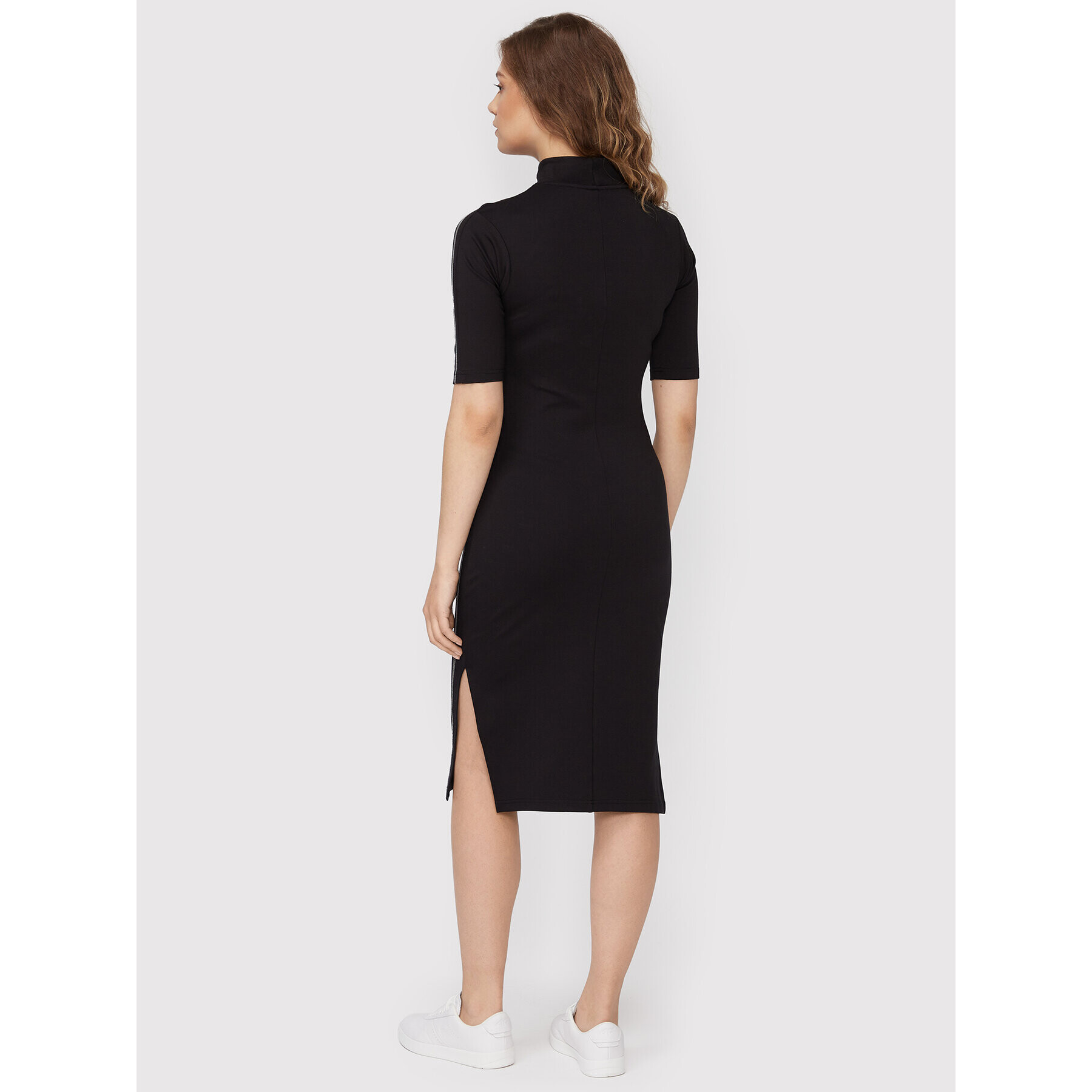 4F Rochie de zi H4Z22-SUDD010 Negru Slim Fit - Pled.ro