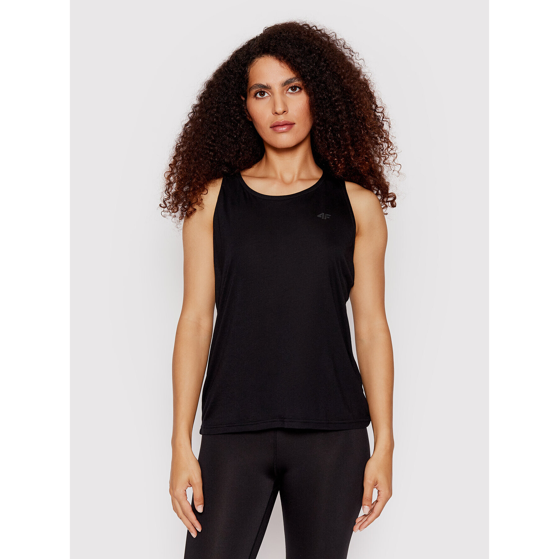 4F Top H4L22-TSD026 Negru Oversize - Pled.ro