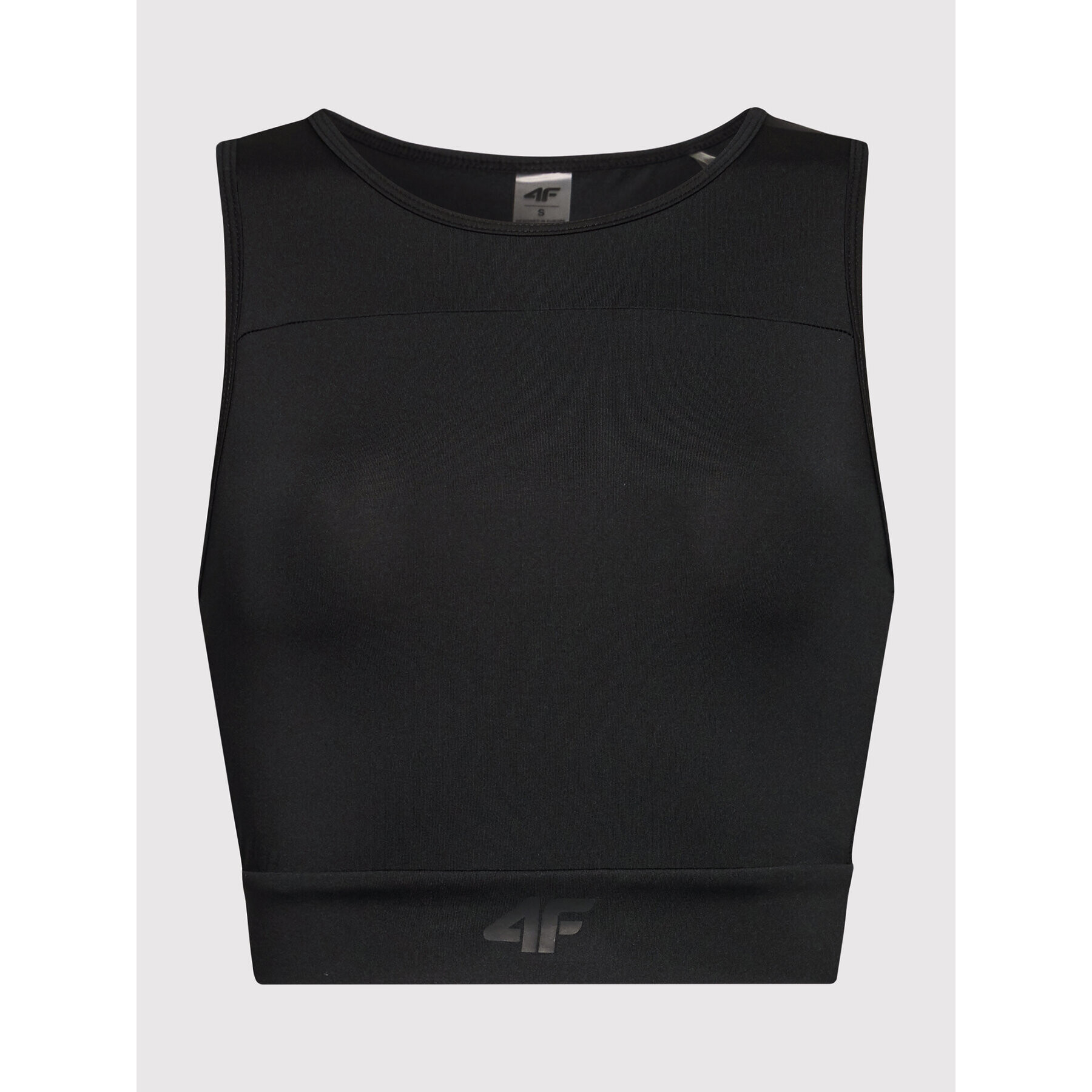 4F Top H4L22-TSDF015 Negru Slim Fit - Pled.ro