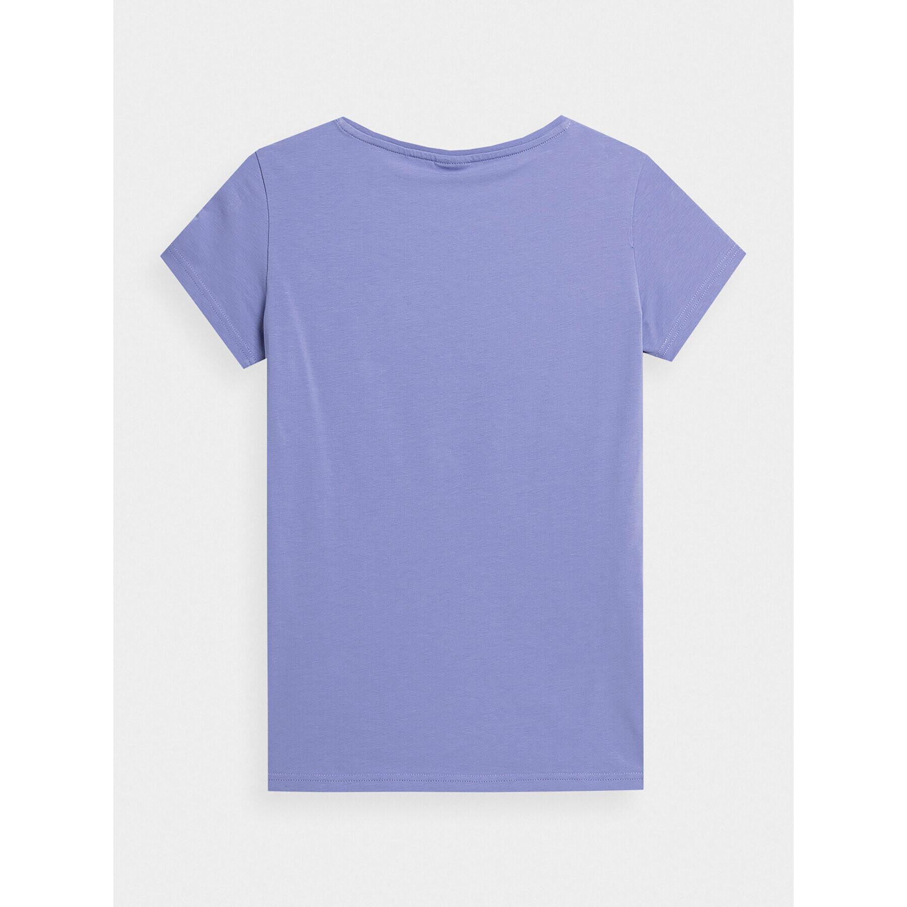 4F Tricou AW23TTSHF0907 Violet Slim Fit - Pled.ro