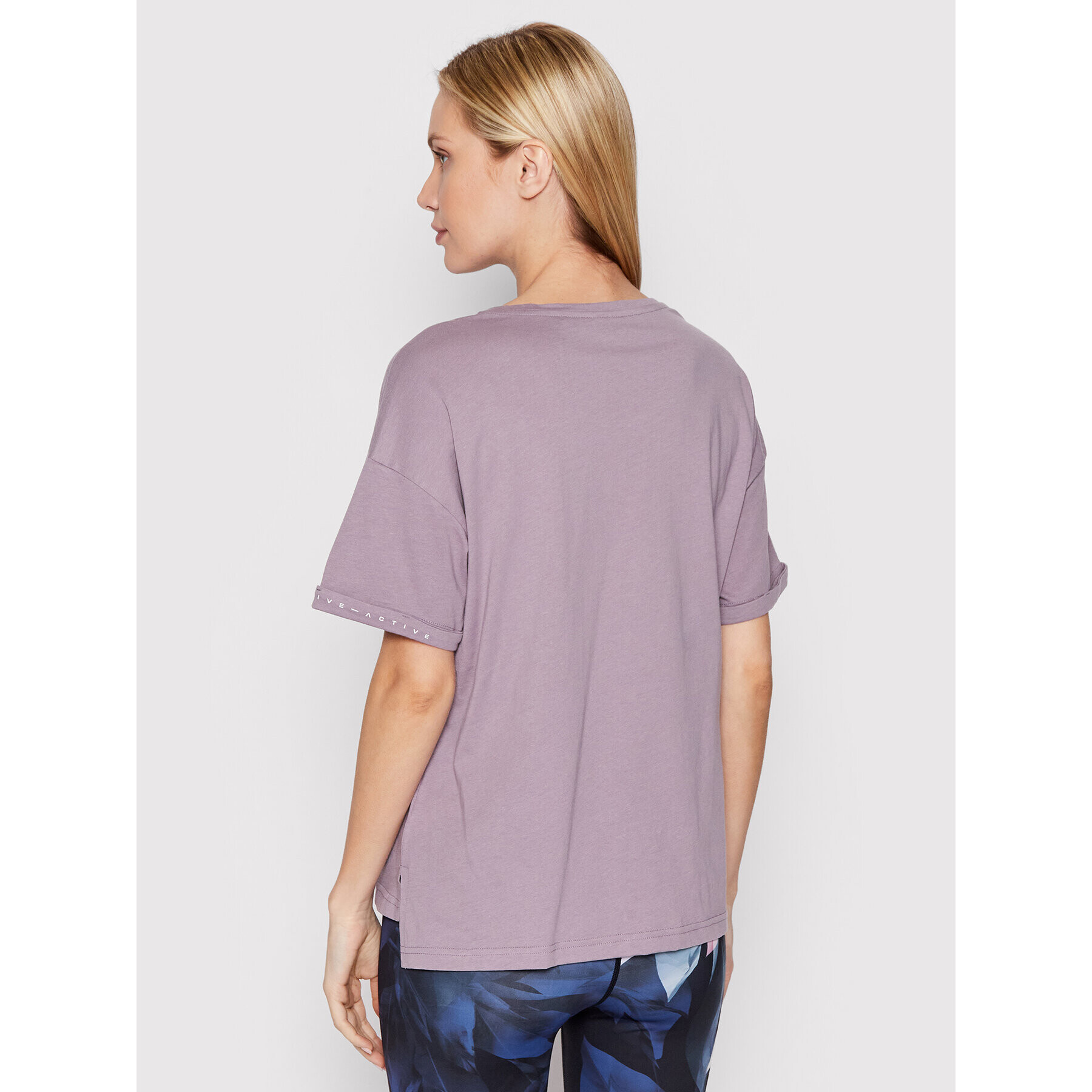 4F Tricou H4L22-TSD011 Violet Regular Fit - Pled.ro