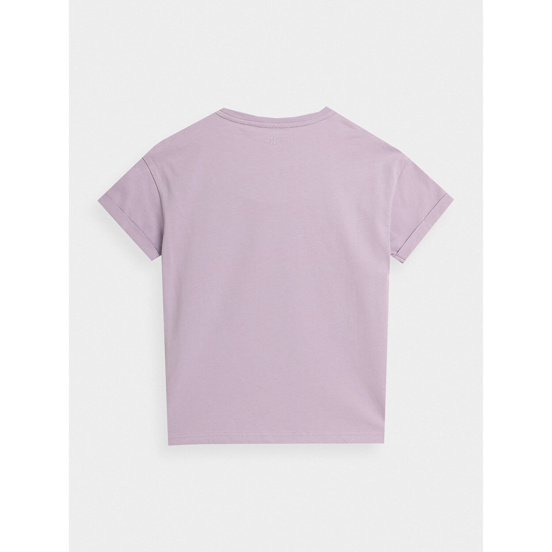 4F Tricou JAW23TTSHF0825 Violet Regular Fit - Pled.ro