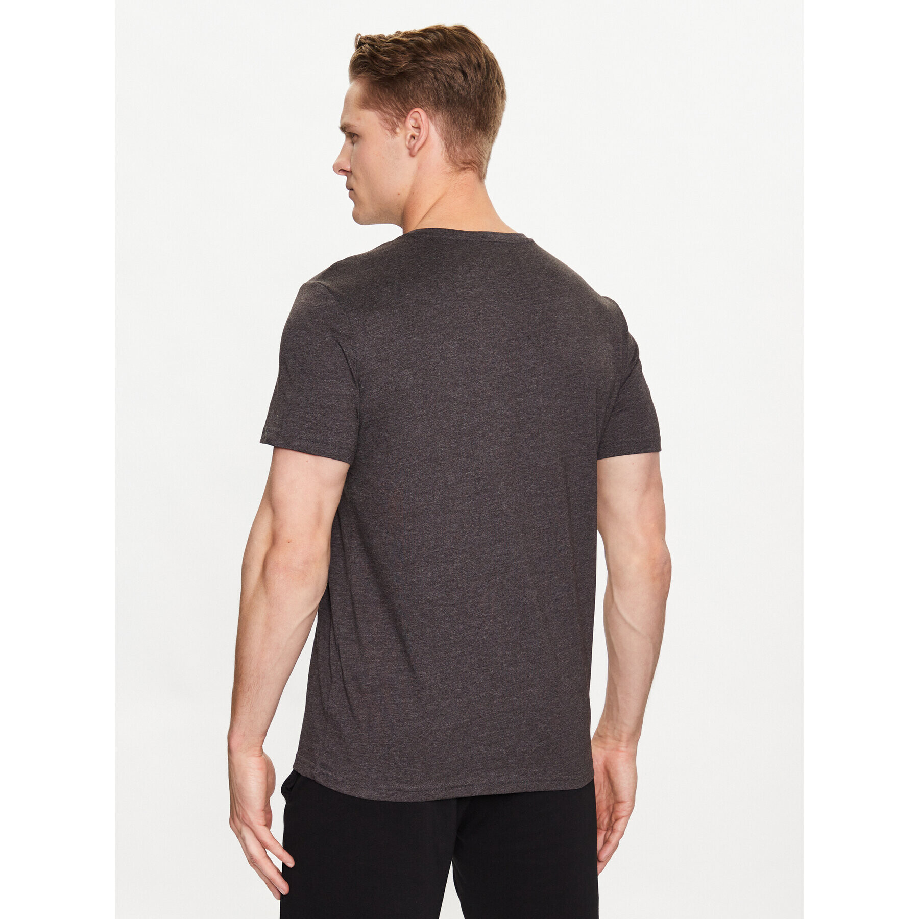 4F Tricou SS23TTSHM539 Gri Regular Fit - Pled.ro