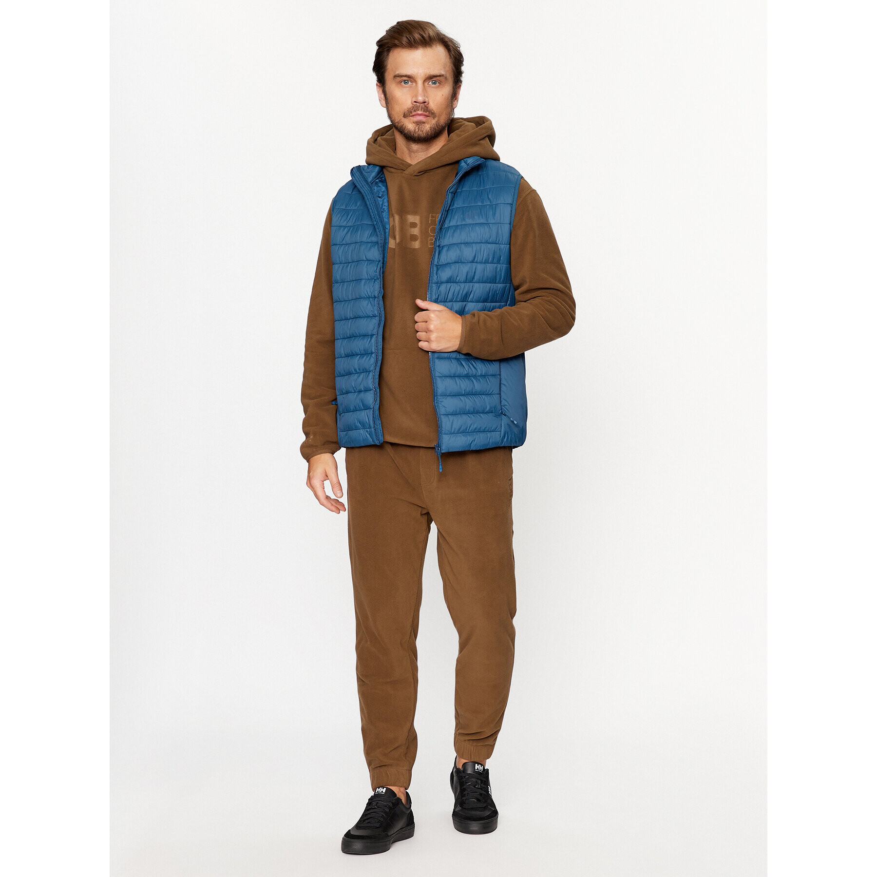 4F Vestă AW23TVESM062 Albastru Regular Fit - Pled.ro