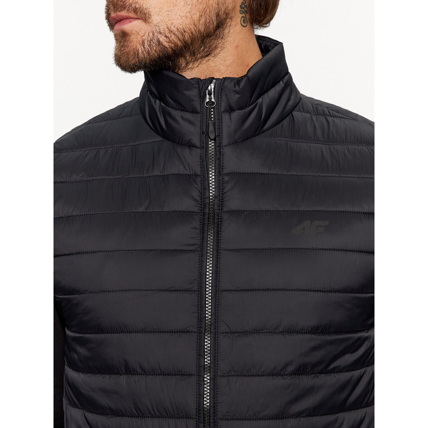 4F Vestă TVESM062 Negru Regular Fit - Pled.ro