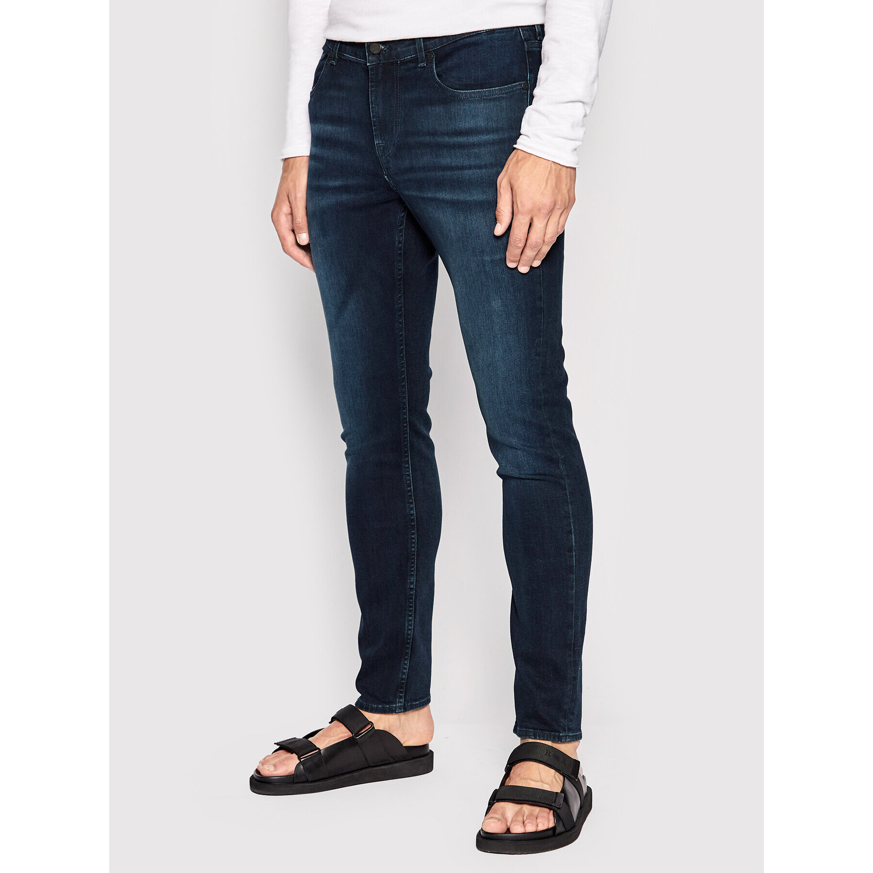 7 For All Mankind Blugi Luxe Performance Eco JSMXR460LL Bleumarin Slim Fit - Pled.ro