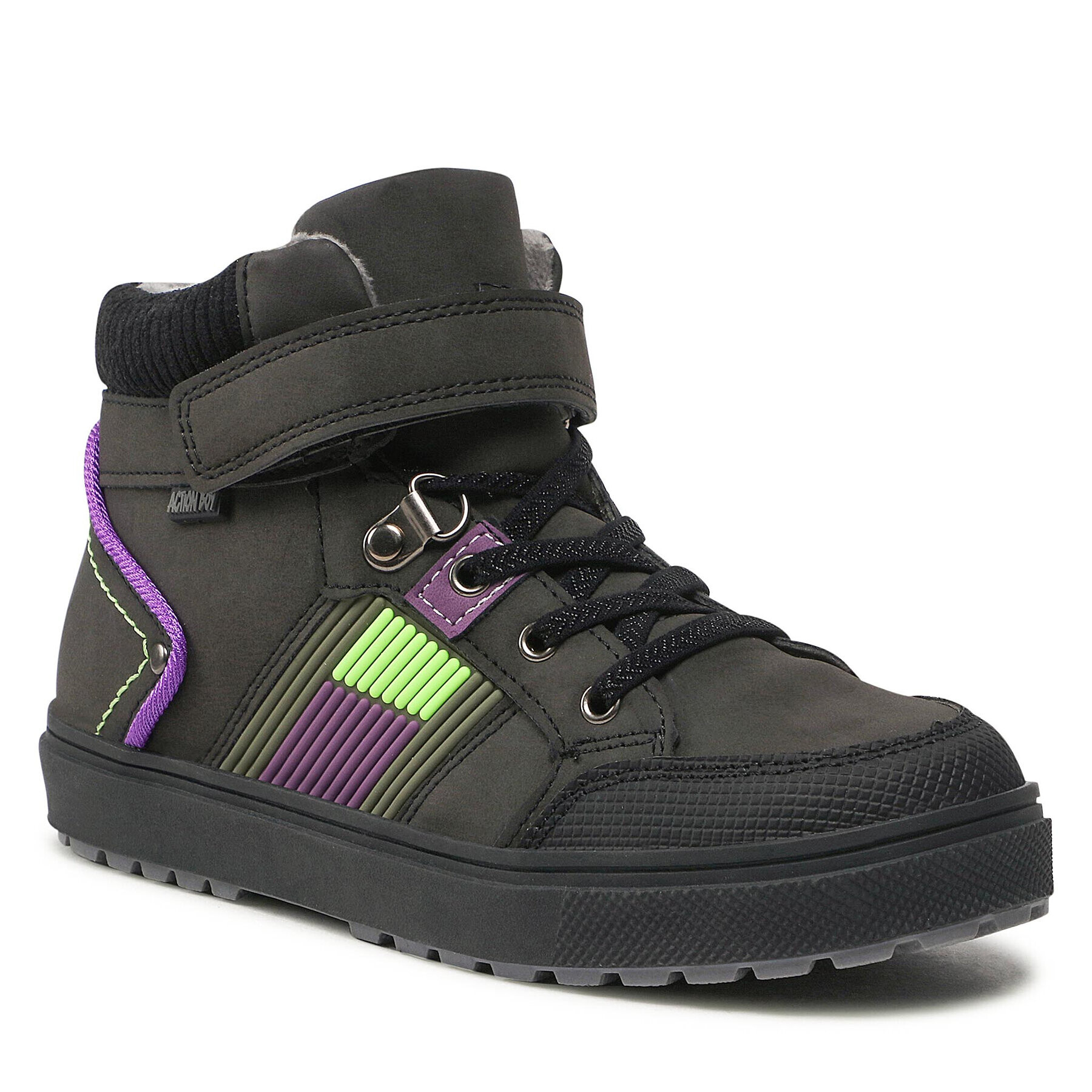 Action Boy Sneakers AVO-191-328A Negru - Pled.ro