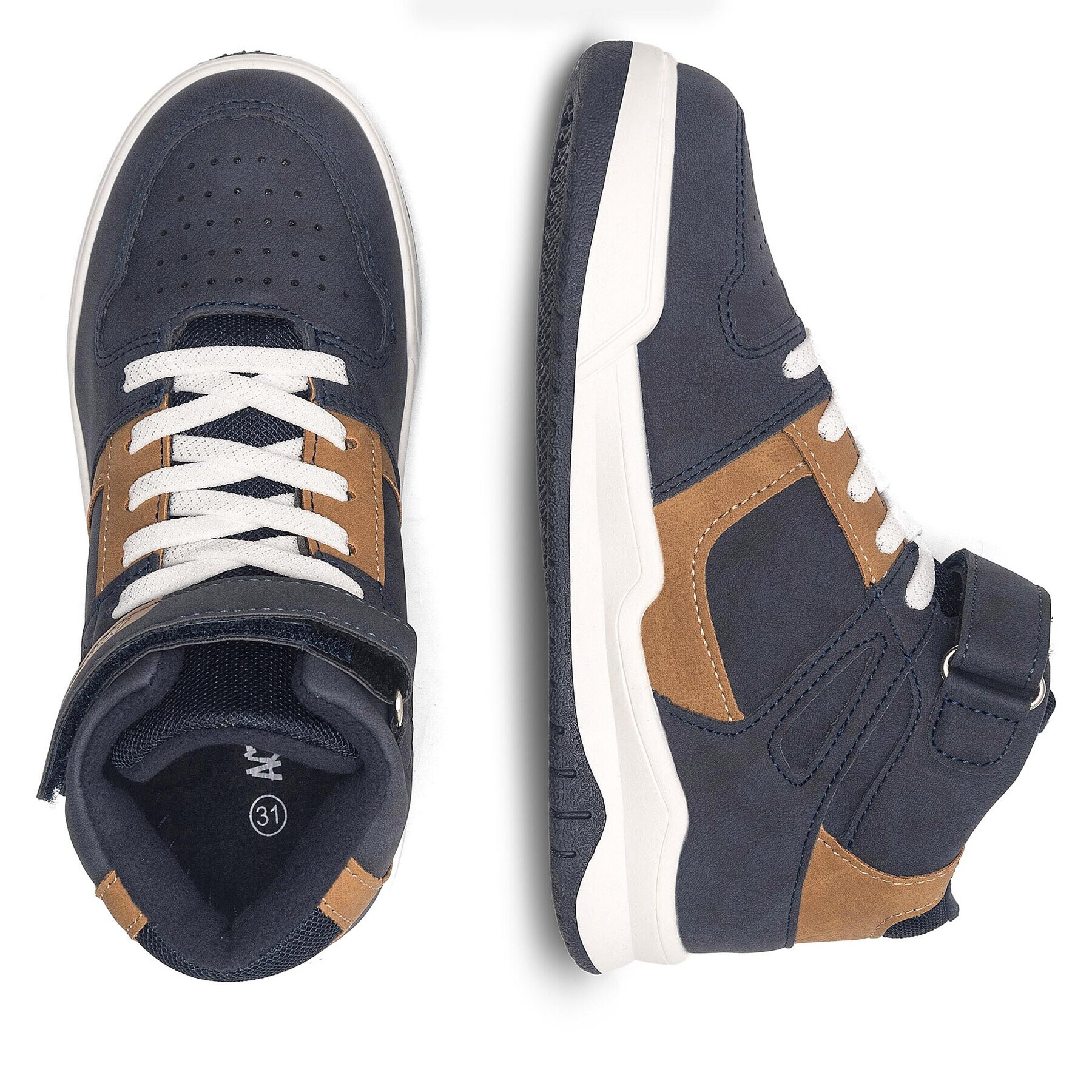 Action Boy Sneakers AVO-266-064 Bleumarin - Pled.ro