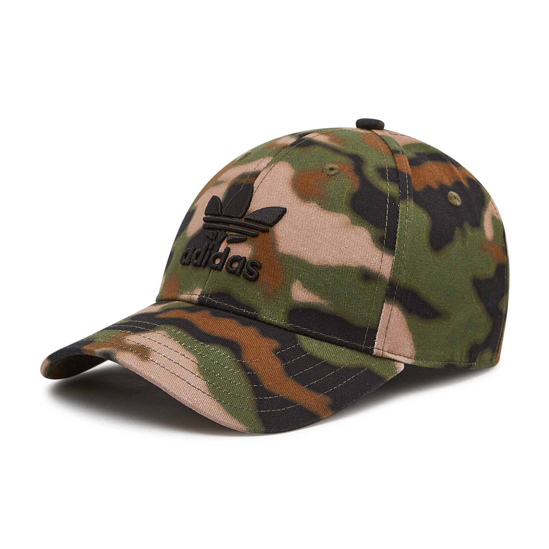 adidas Șapcă Camo Bball Cap GN2286 Verde - Pled.ro