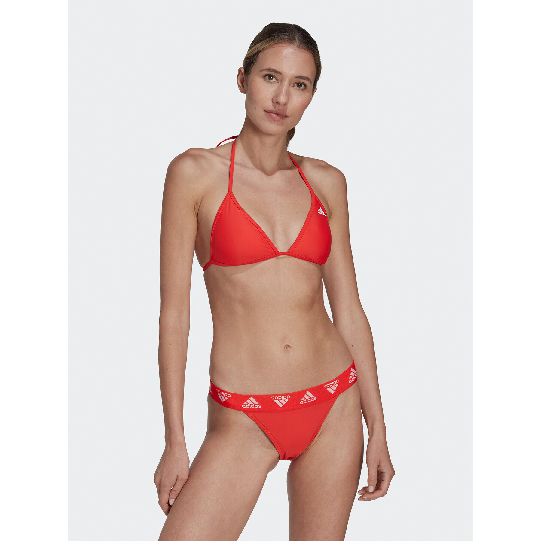 adidas Bikini Triangle Bikini HR4408 Roșu - Pled.ro