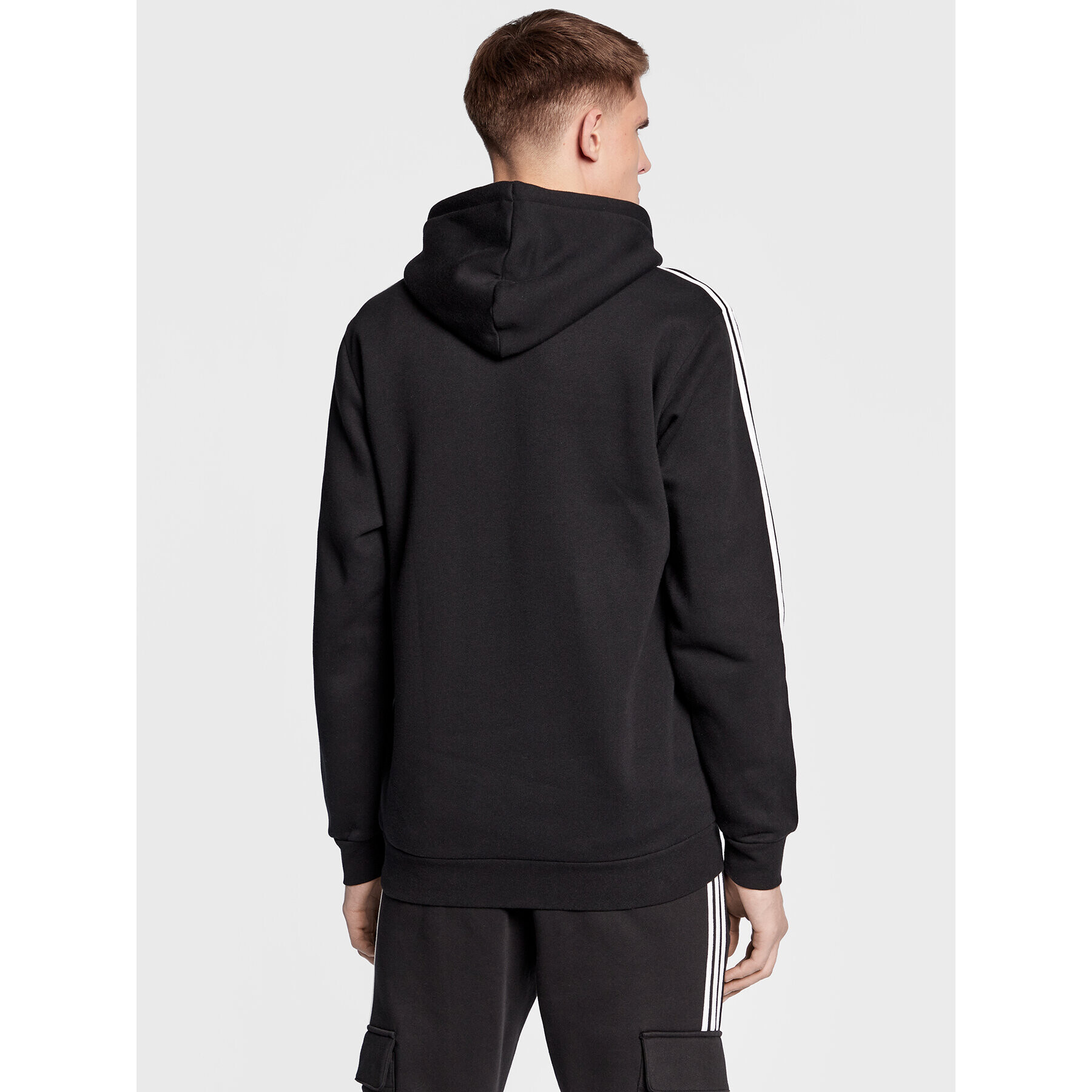 adidas Bluză Adicolor Classics 3-Stripes Hoodie IA6346 Negru Regular Fit - Pled.ro