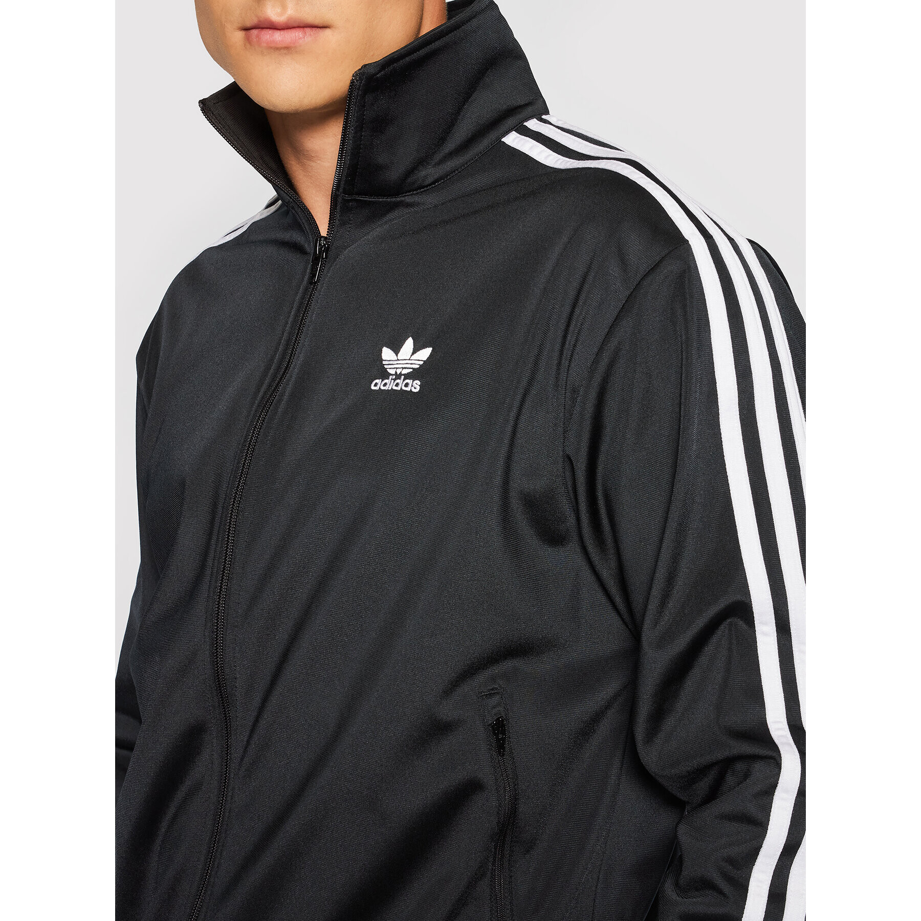 adidas Bluză adicolor Classics Firebird GN3521 Negru Regular Fit - Pled.ro