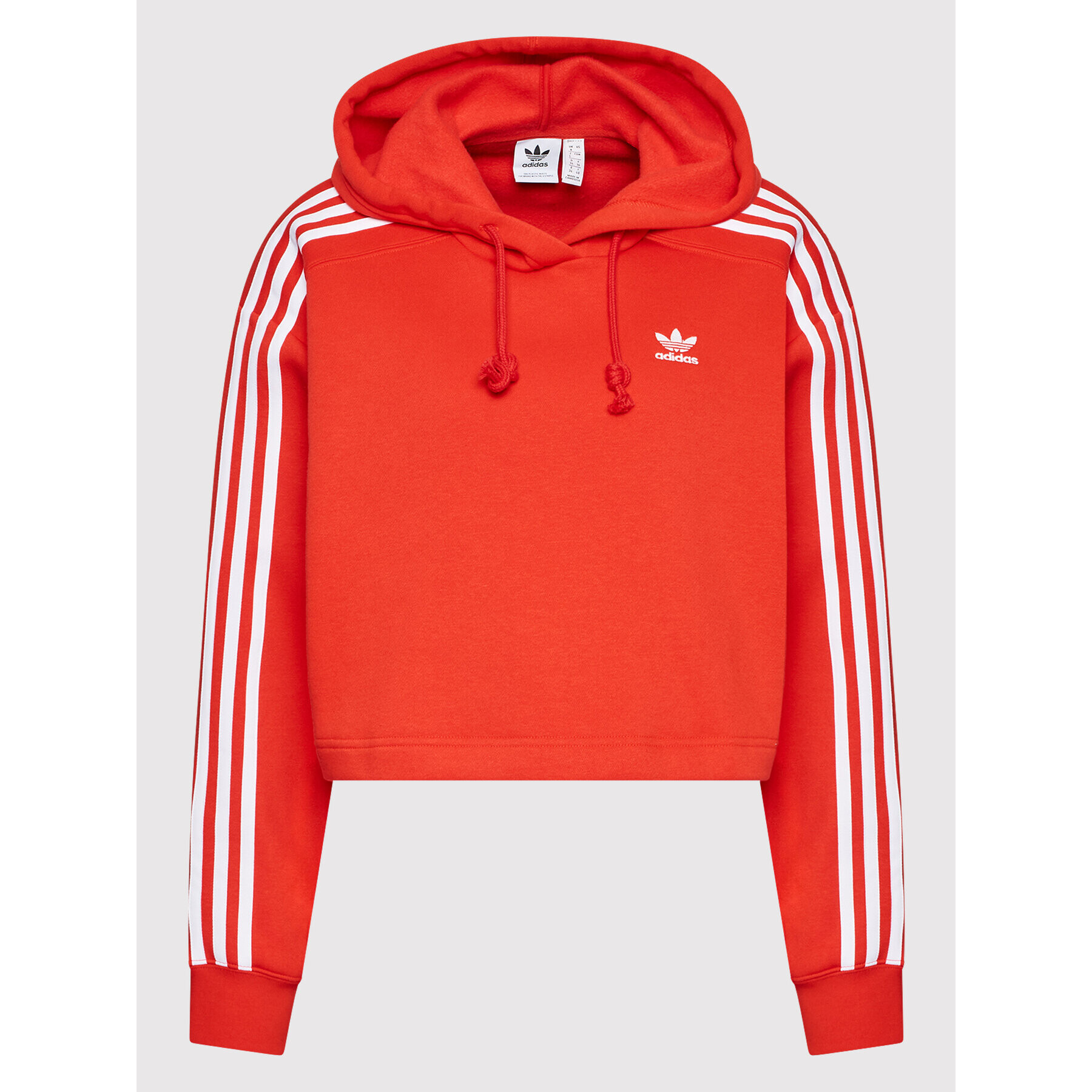 adidas Bluză adicolor Classics HC2017 Roșu Relaxed Fit - Pled.ro