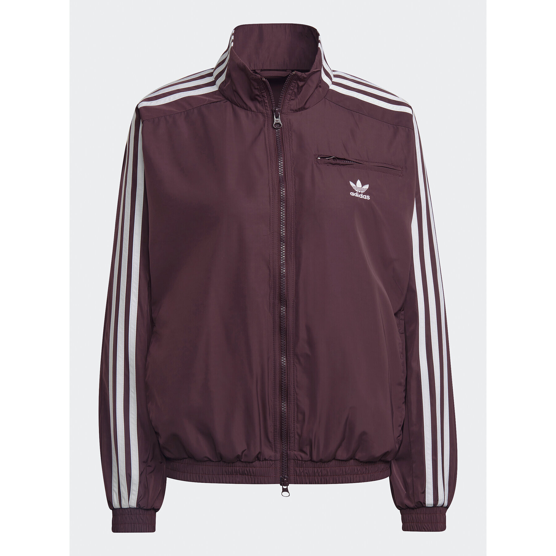 adidas Bluză adicolor Classics HM2154 Vișiniu Loose Fit - Pled.ro